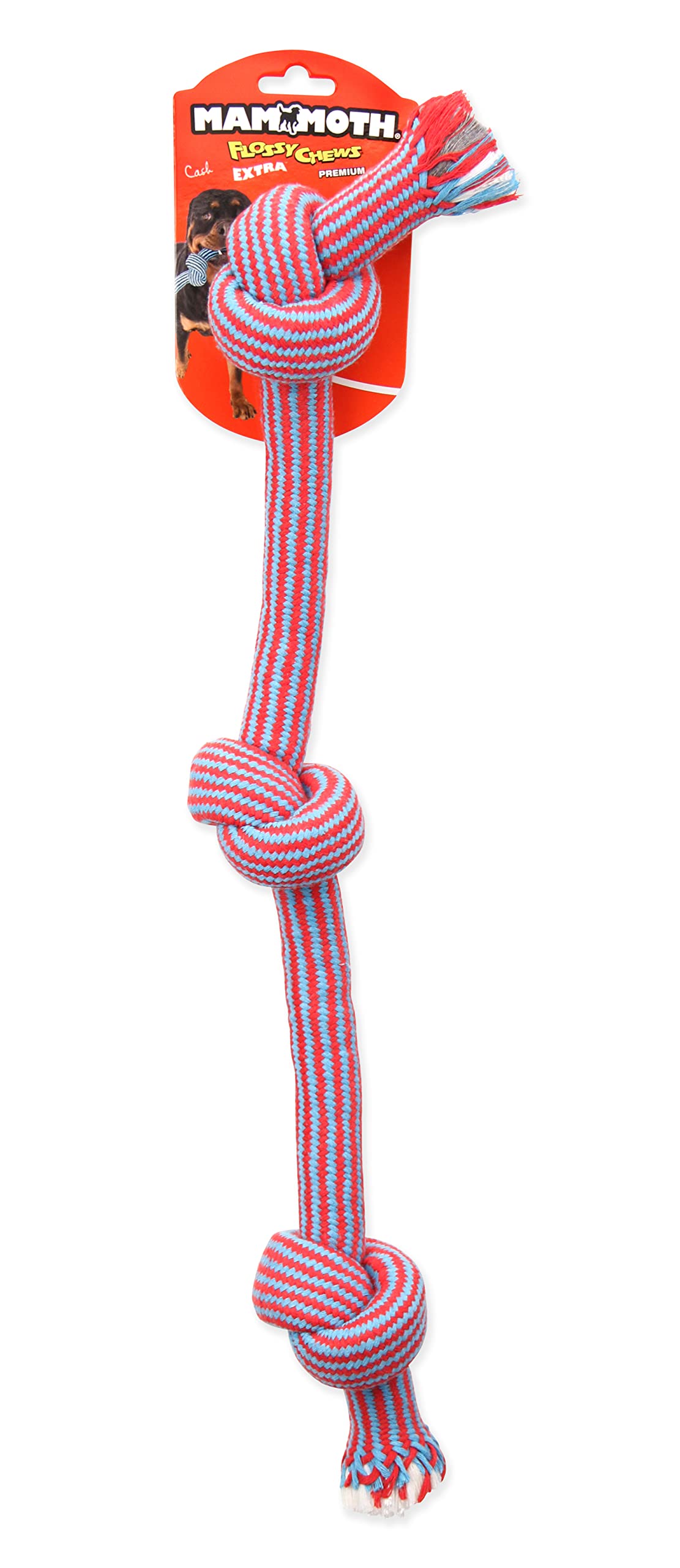 Mammoth Pet Products Large 25' Extra 3 Knot Tug