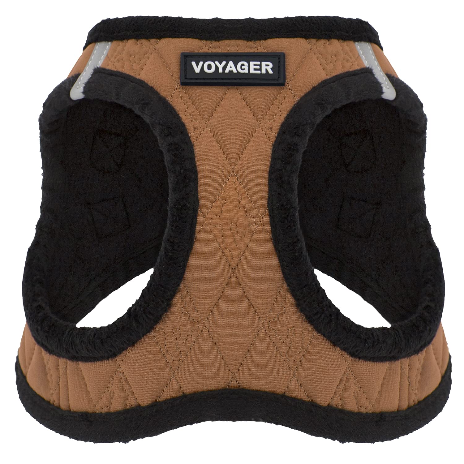 Best Pet Supplies - All Weather Plush, Reflective, No Pull Harness for Small, Medium Dogs, Cats - Secure with Hook & Loop Fasten