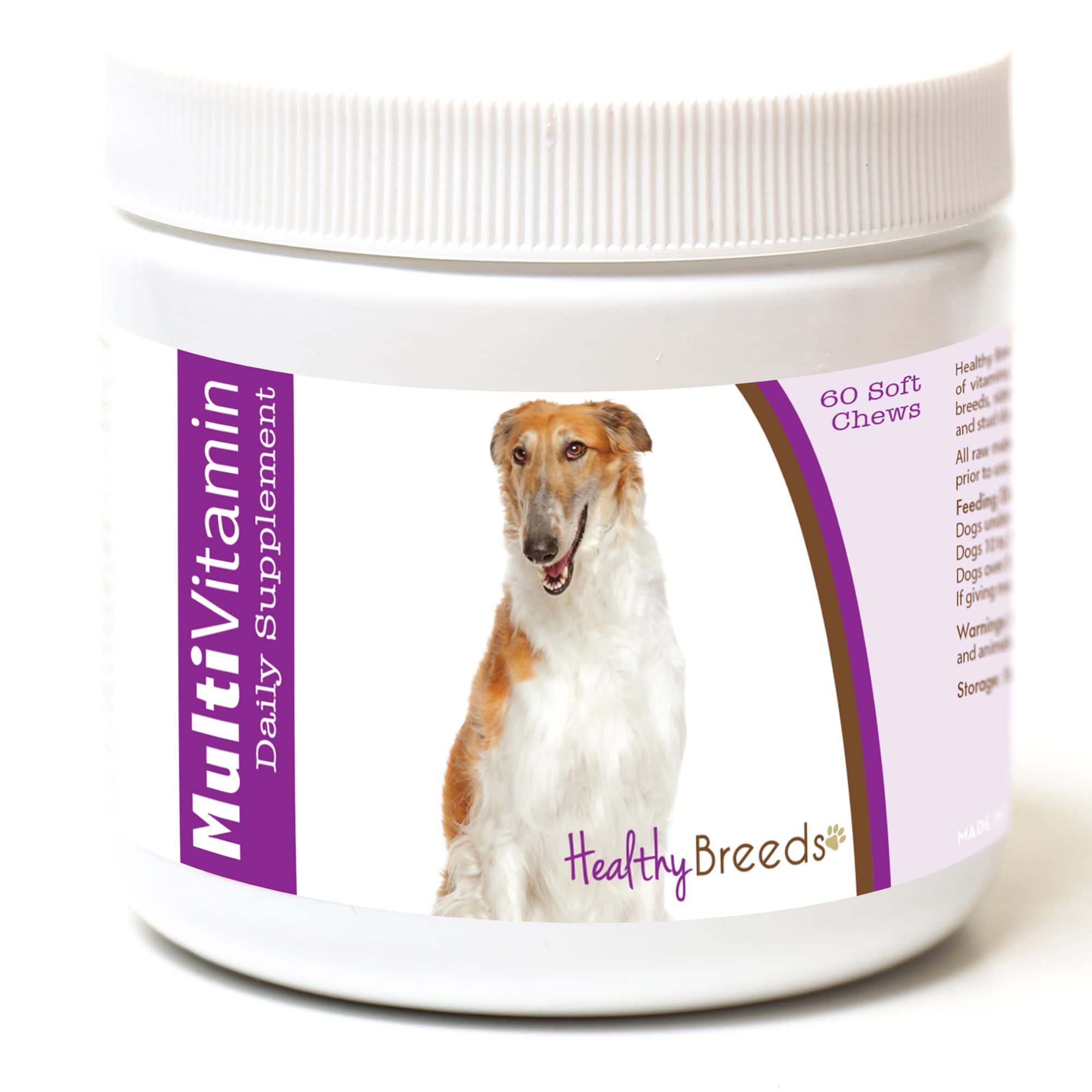 Healthy Breeds Borzois Multi-Vitamin Soft Chews 60 Count
