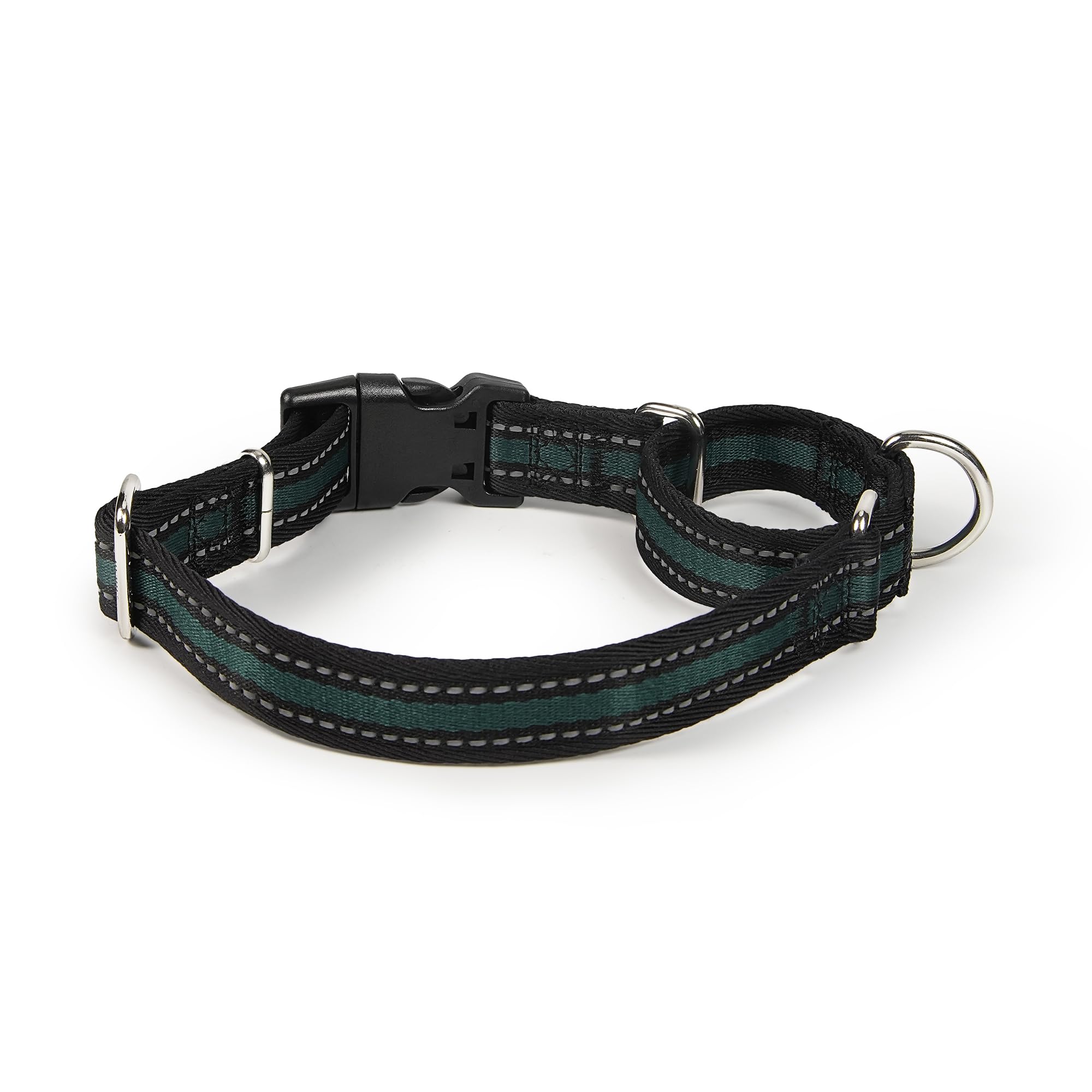 Hyhug Reflective Martingale Dog Collar With Buckle: Escape-Proof, No Slip Heavy Duty Nylon, Colorfast Adjustable Pet Supplies Fo