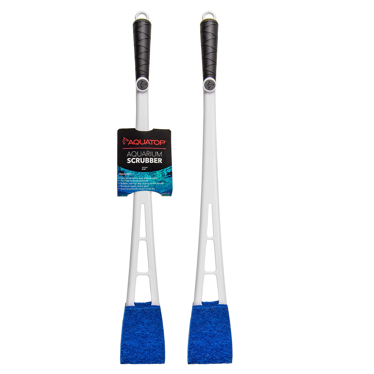 Aquatop Aasc Glass Aquarium Scrubber Padded (Aasc-22 22 Inch Handle)