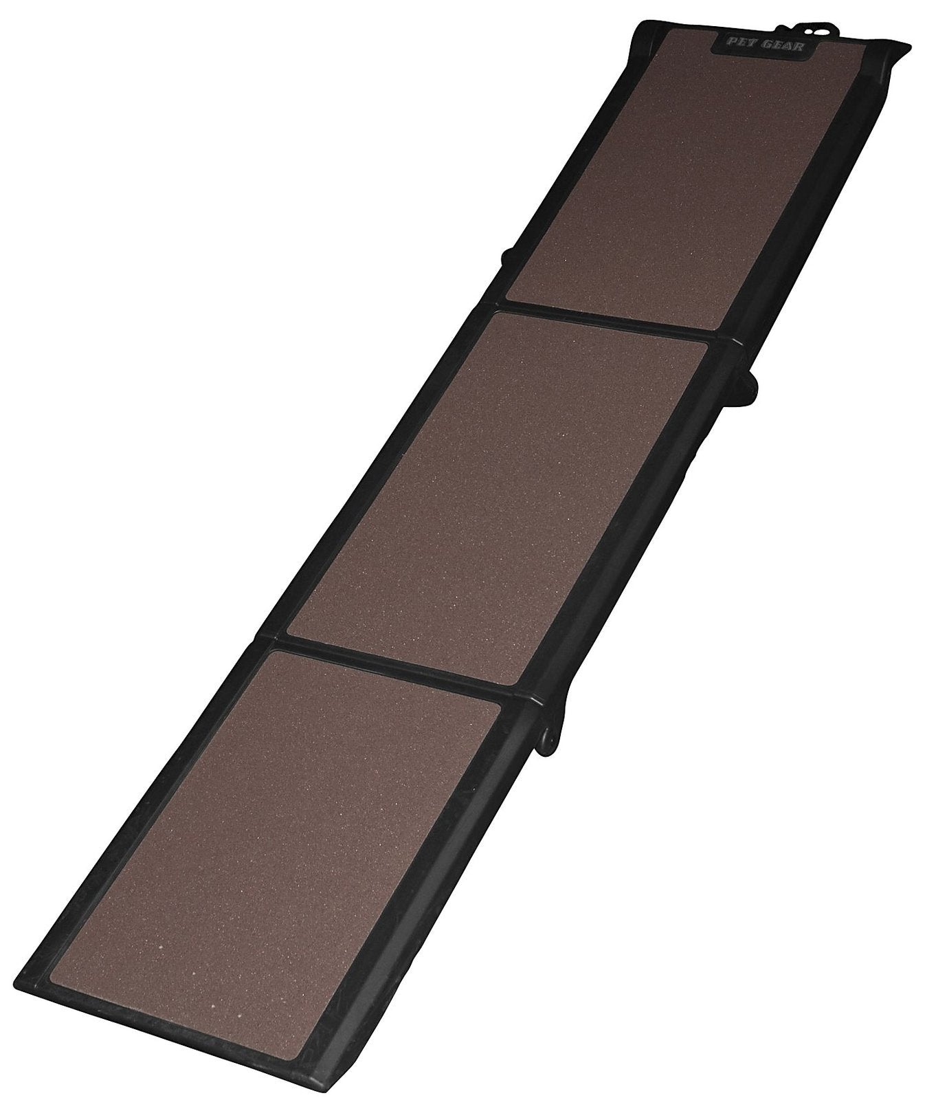 Pet Gear, Chocolate Travel Lite Ramp For Dogs & Cats, 71X16X4-Inches, 15Lbs, 200Lb Load Capacity, Foldable, Rubber Grippers, Secure Placement, Patented Compact Easy-Fold Design, Two Models