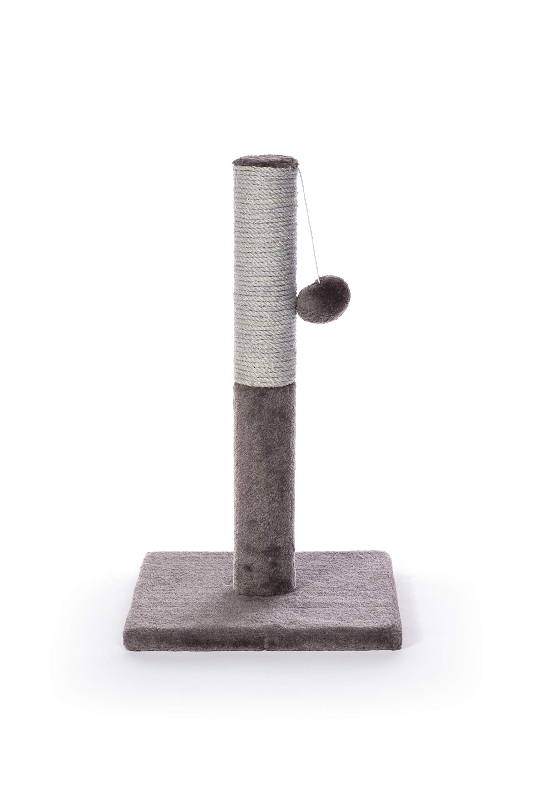 Prevue Pet Products Kitty Power Paws Play & Scratch 7151 - Gray - 11.625x11.625x20.5