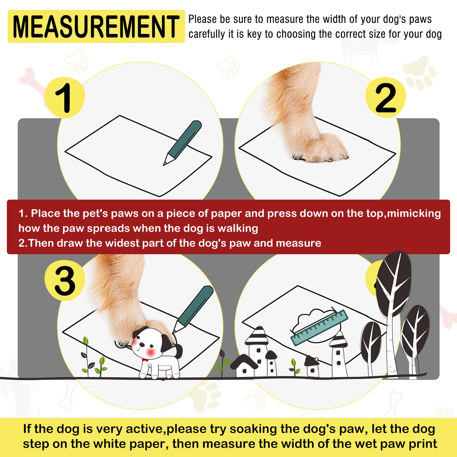 Dcoagt Dog Shoes For Large Dogs Xxl, Waterproof Dog Boots With Anti-Slip Sole Breathable Reflective Paw Protectors Booties For H