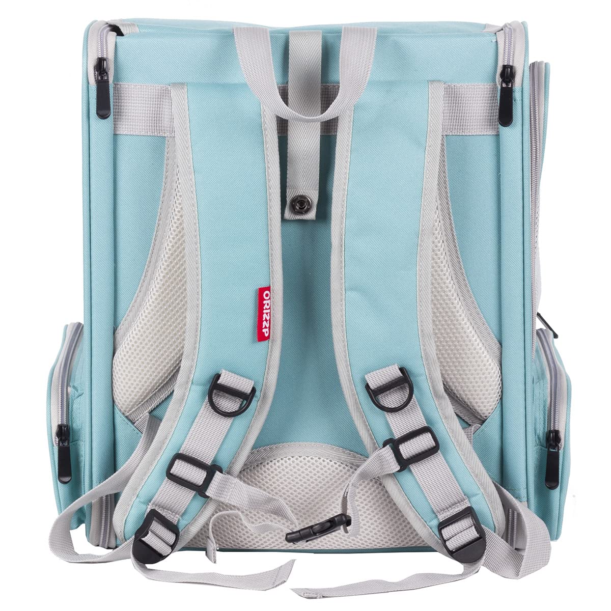 Orizzp Bird Backpack Carrier With Stand Perch, Bird Travel Backpack For Hiking, Airline Approved Green Bird Backpack