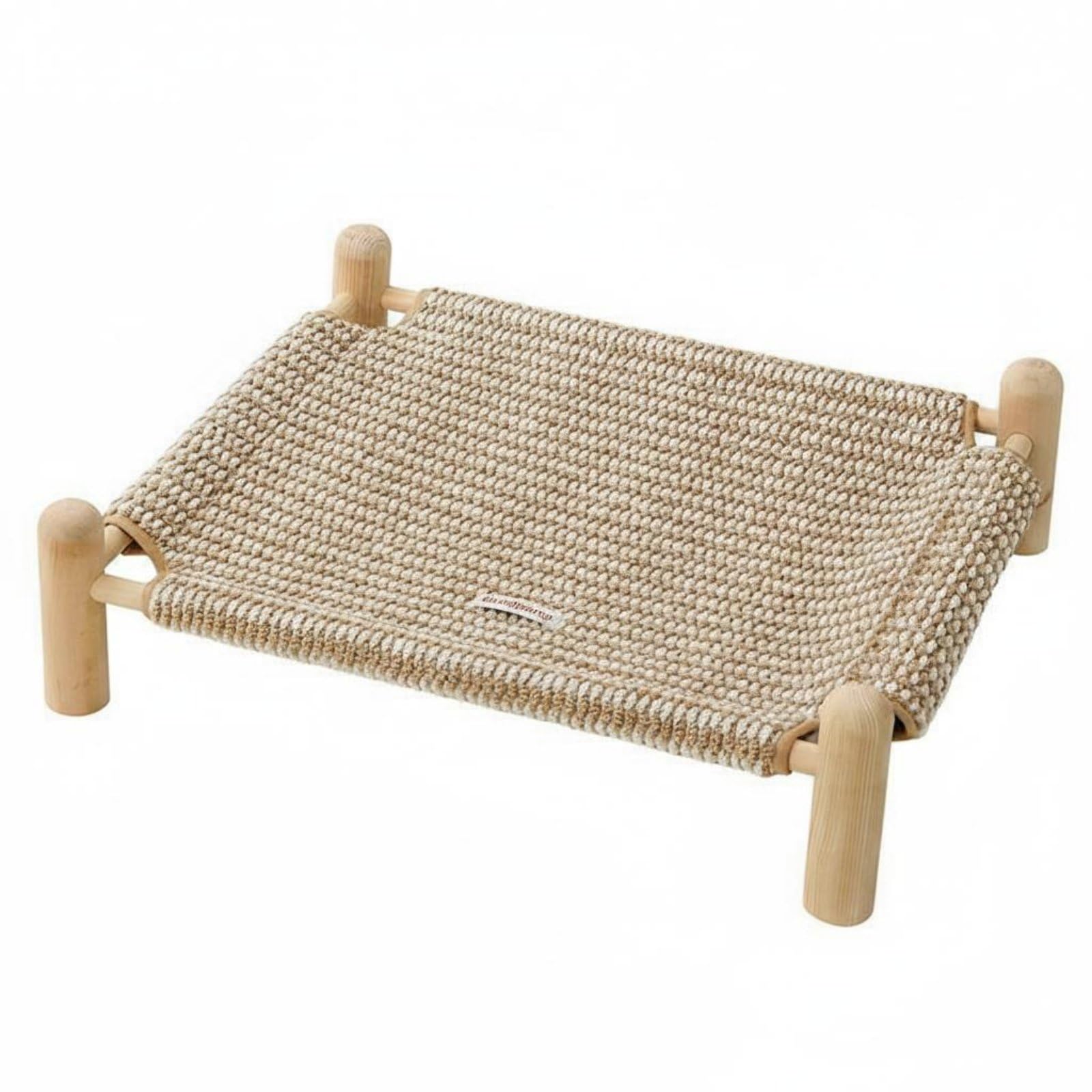 Merishopp YearRound Washable Raised Dog Bed Removable Cover Washable Dog Cot Easy Clean Raised Pet Cot Sturdy for Medium Dogs, 