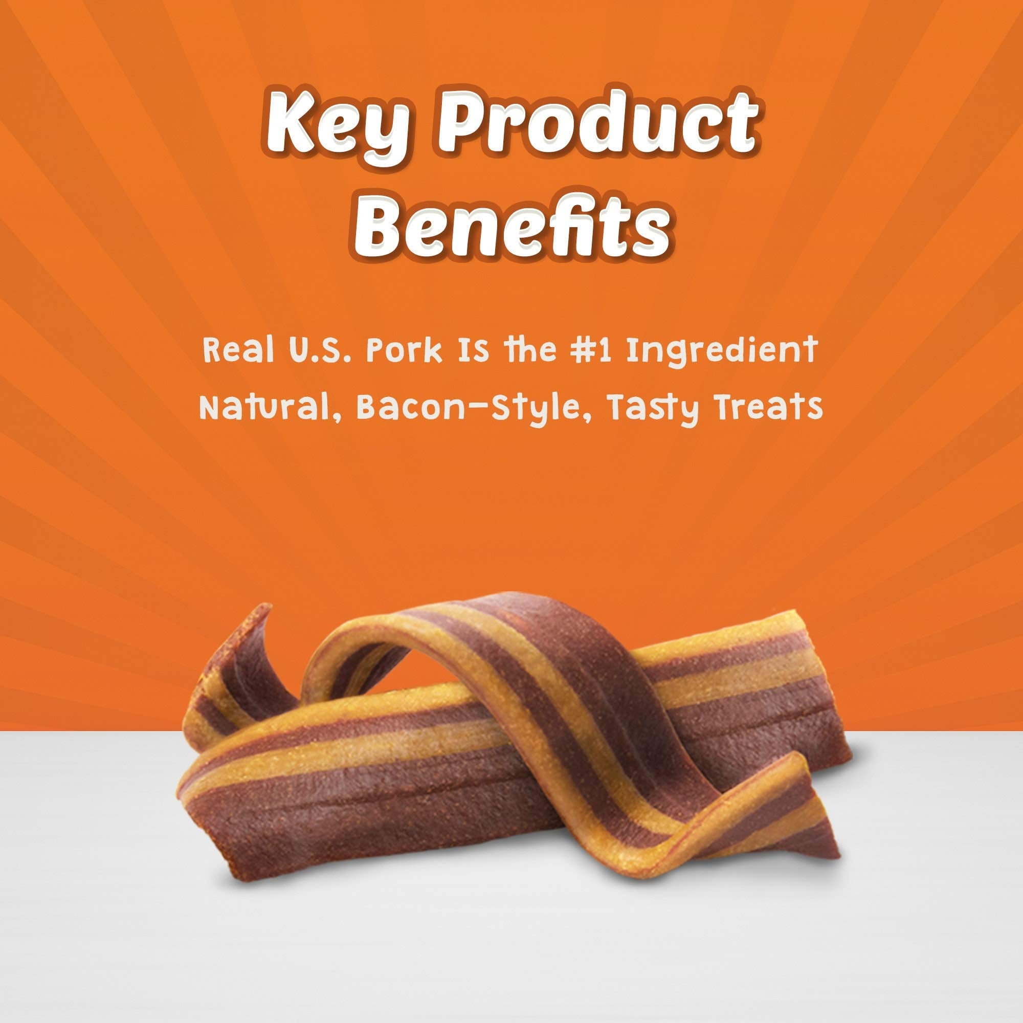 Blue Buffalo Sizzlers Bacon-Style Original Flavor Dog Treats with Real USA Pork 28 oz.