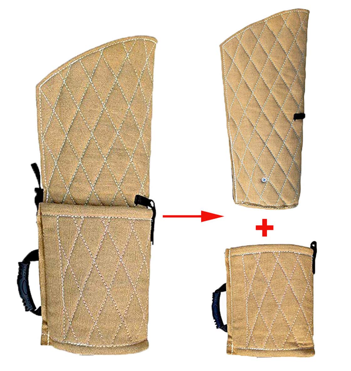 Morezi Dog Bite Sleeve Training Large Dogs, Fits Pitbull German Shepherd, K9, Ipo, Best For Young Dogs Puppy Playing Biting Tugg
