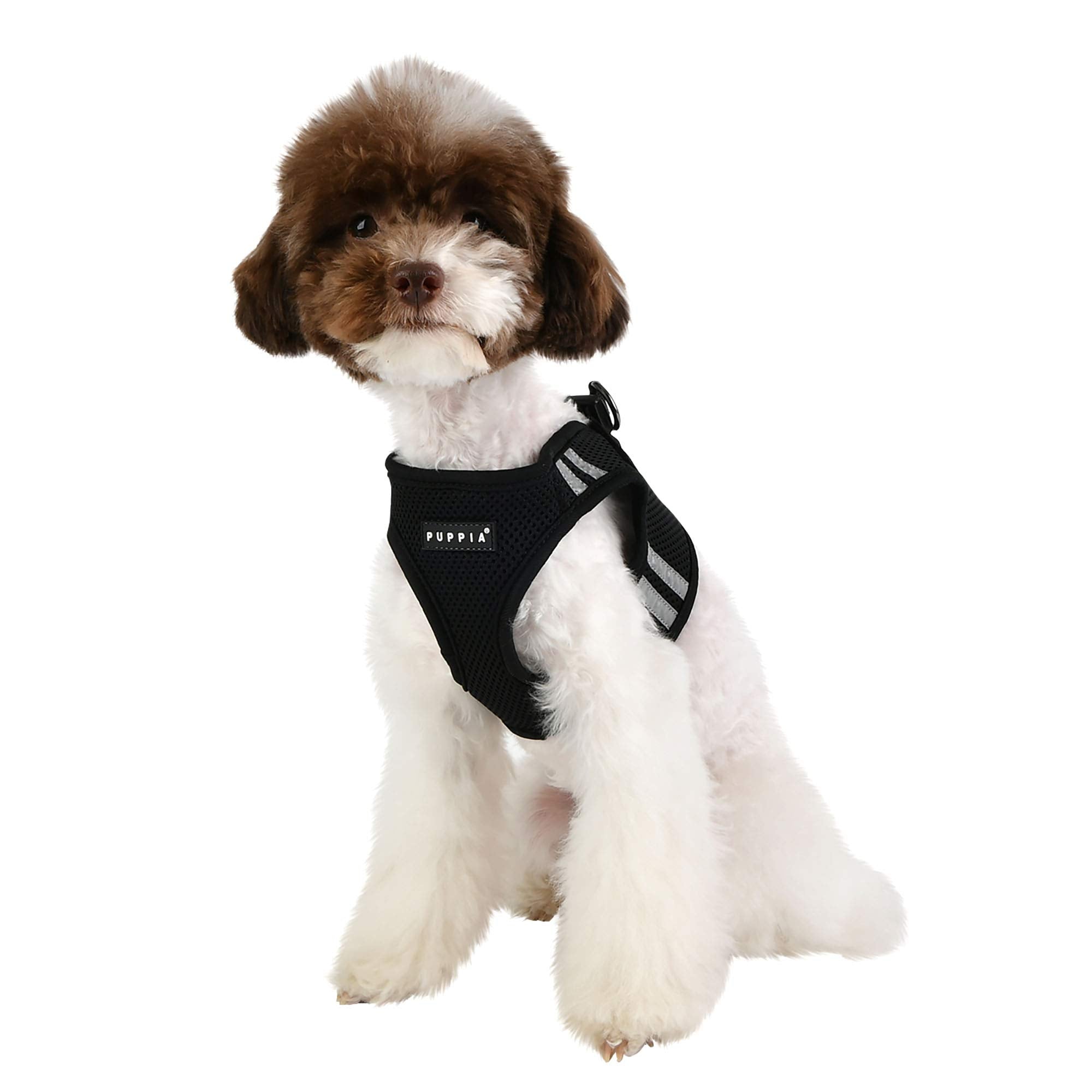 Puppia Soft Vest Harness Pro - Black - L
