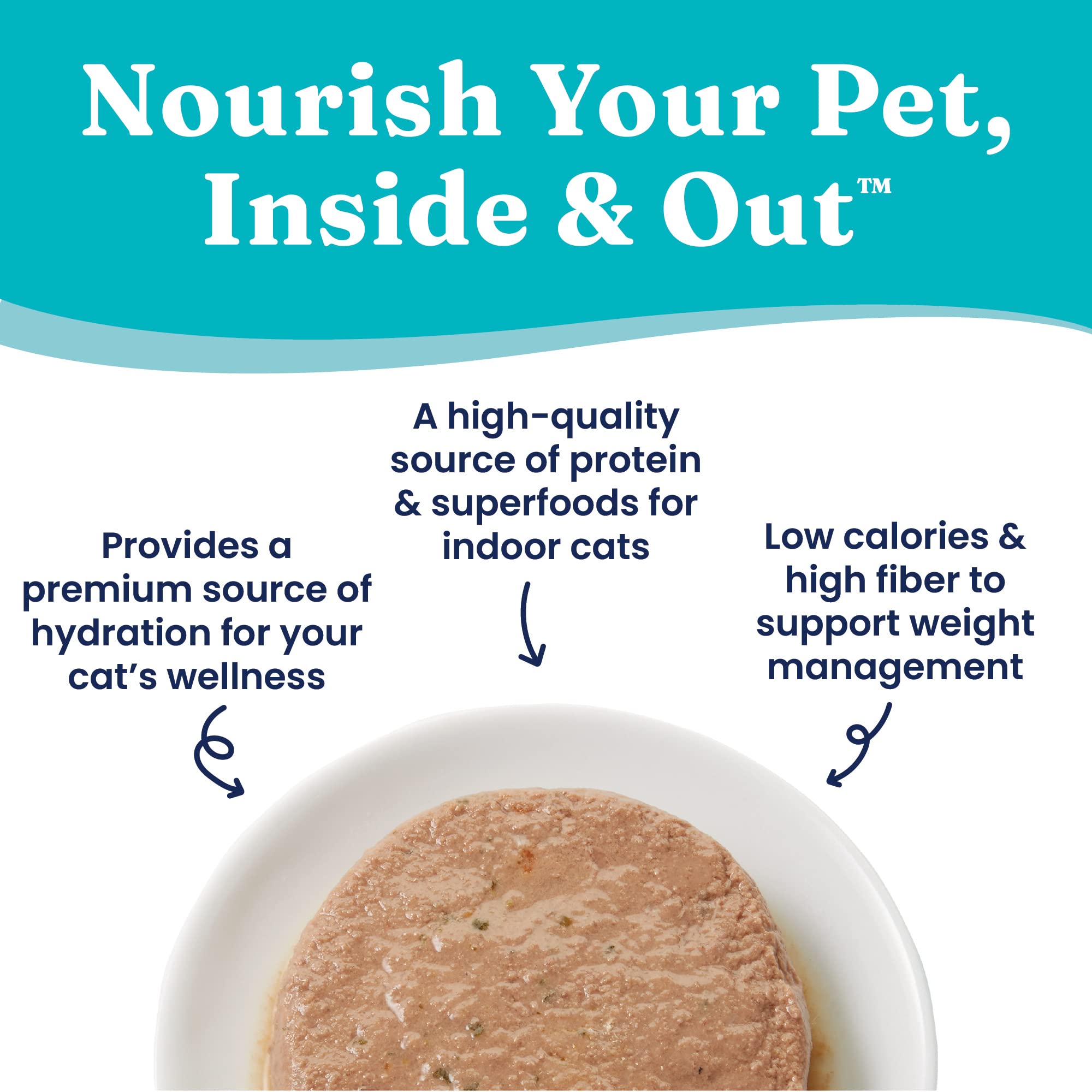 Solid Gold Wet Cat Food Pate - High Protein Grain Free for Adult & Senior Cats - 3oz (24 Count) - Made with Real Chicken