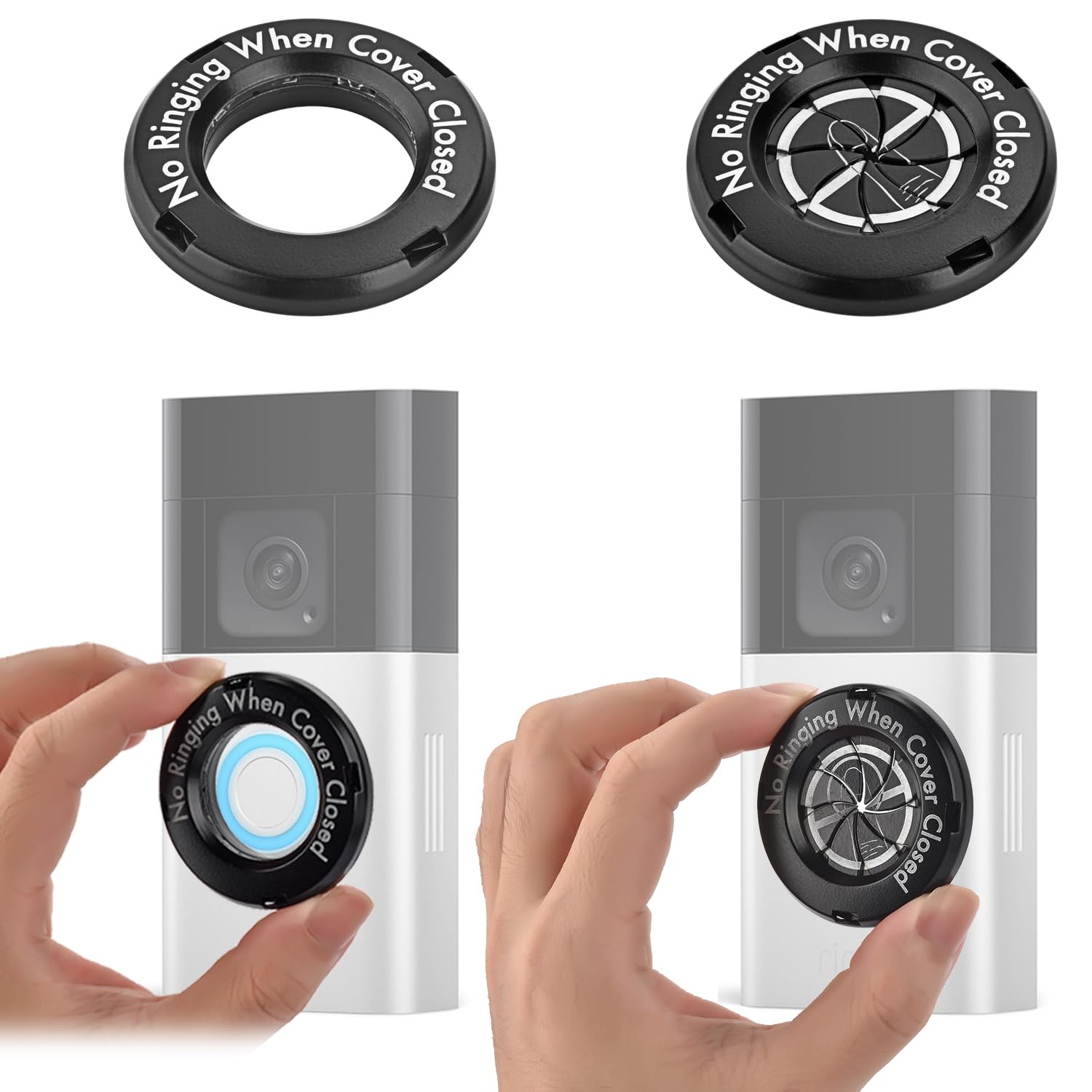 Ugotfeels Metal Do Not Disturb Sign For House Ring Doorbell |Do Not Knock Or Ring Signs, Suitable For Undisturbed Napping, Baby 