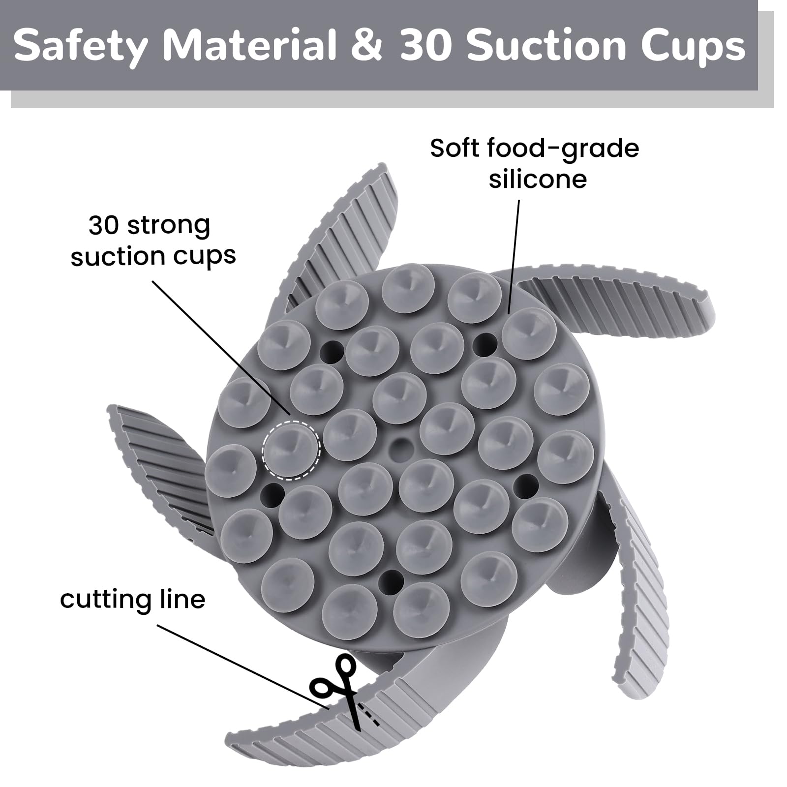 Mateeylife Cuttable Slow Feeder Dog Bowls Insert With Suction Cups For Medium & Large Dogs To Slow Down Eating- Fits Metal & Cer
