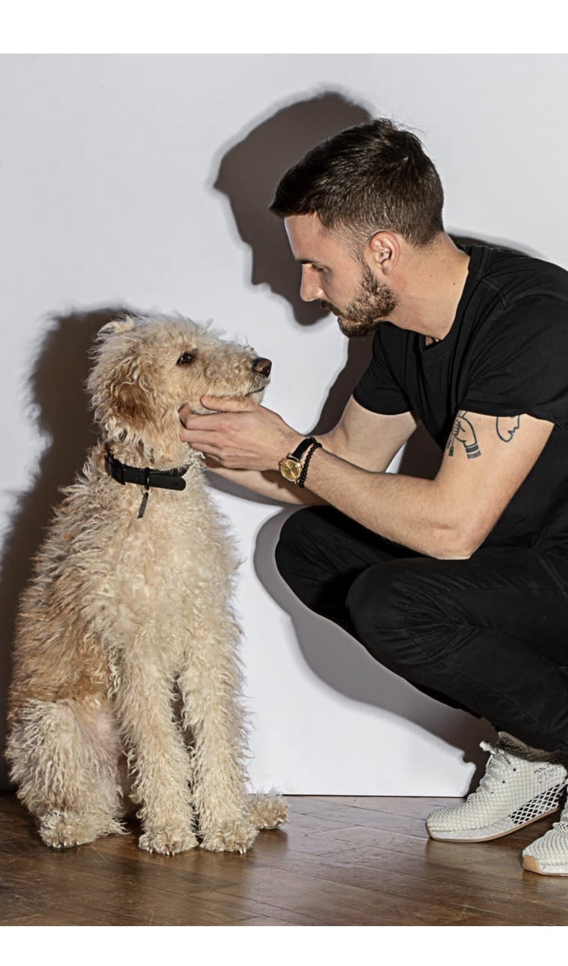 Wild One Dog Collar, The Original Easy-Clean, All Weather Flex-Poly Strap With Metal, Durable, Dirt And Odor Resistant, Size M, Black