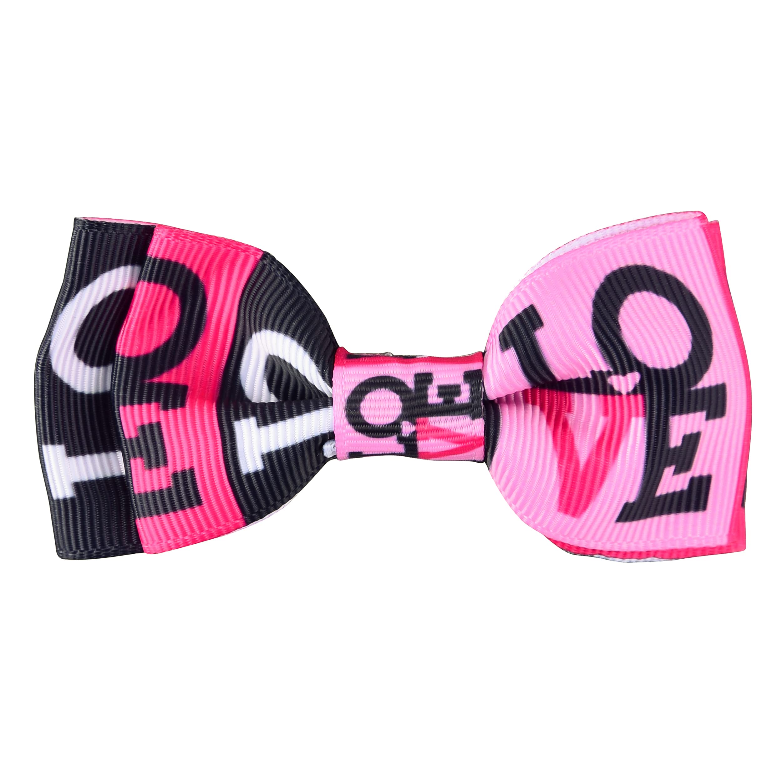 Valentine Dog Collar With Bowtie, Heart Bow Tie, Valentine'S For Large, Medium And Small Dogs (Large, Valentine'S Love)