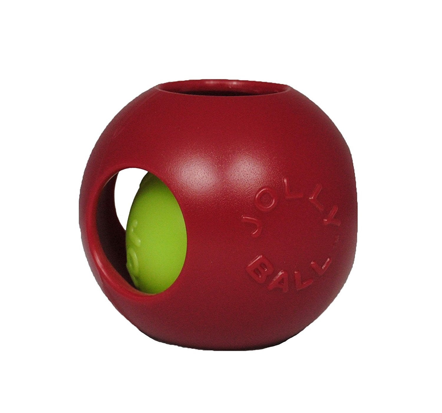 Teaser Ball Size: 6.5'' H X 6'' W X 6.25'' D, Color: Red