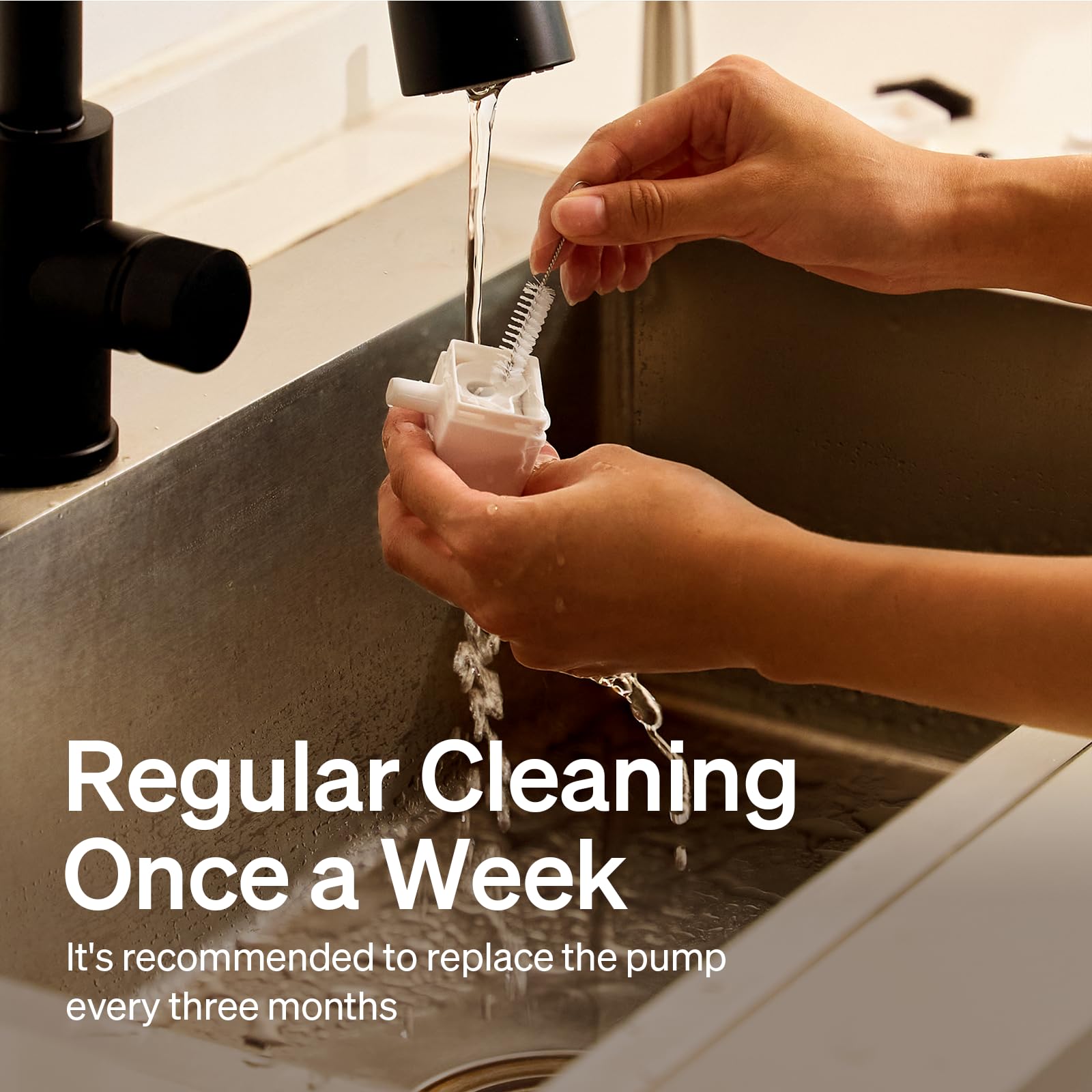 PETLIBRO Replacement Wireless Pump for Cat Water Fountain PLWF005/PLWF115/PLWF105, Cleaning, Super Quiet Pump for Pet Water Foun