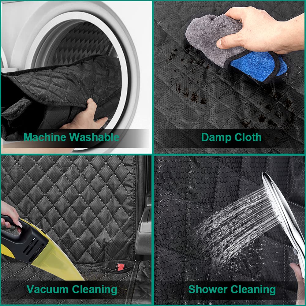ANOSOSPECIAL Dog Car Seat Cover for Back Seat Cover,Non Stick Fur Rear Seat Protector for Pet,Nonslip Waterproof Durable Univers