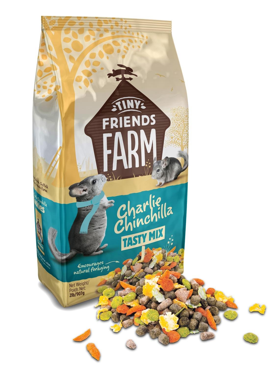 Supreme Pet Foods Tiny Friends Farm Charlie Chinchilla Tasty Mix