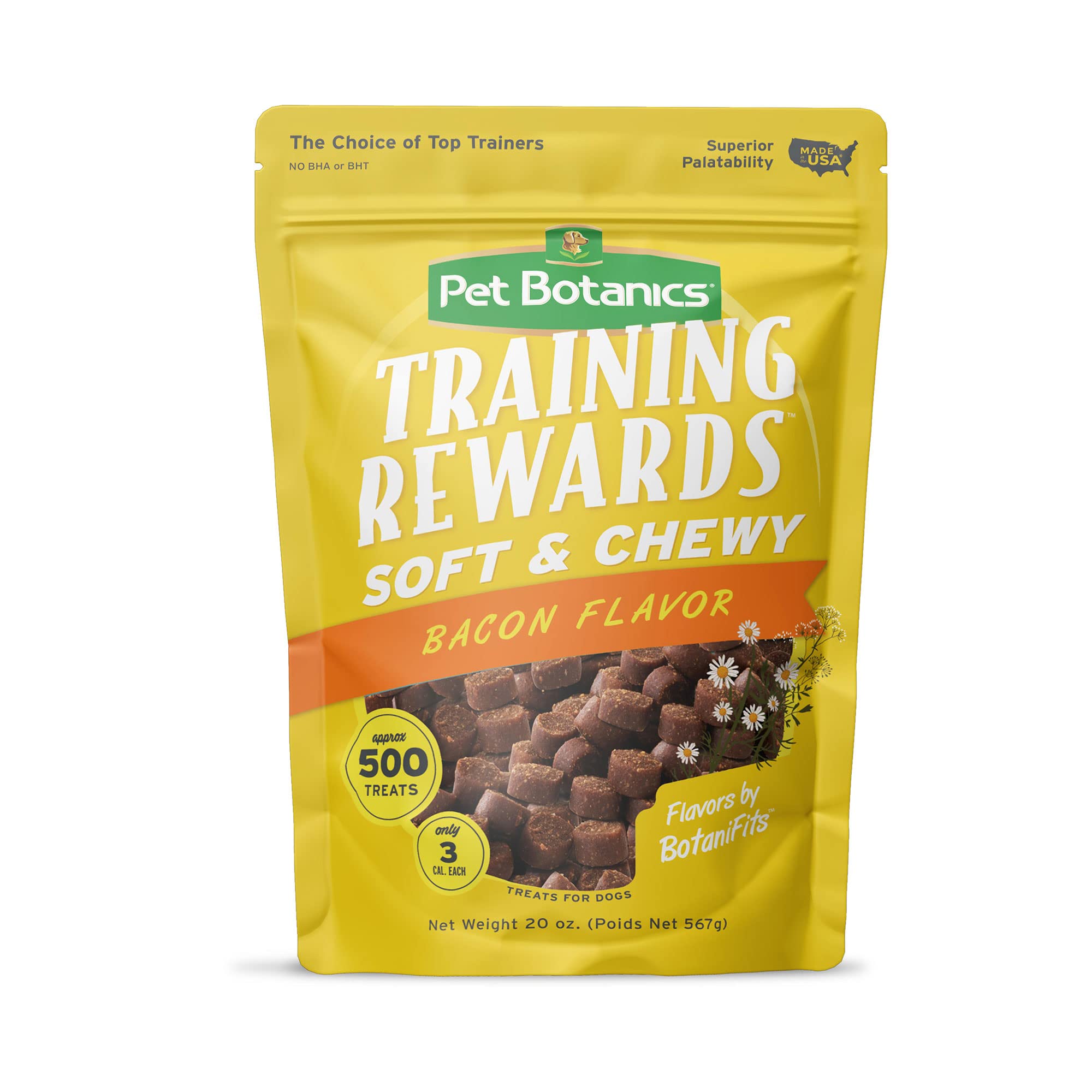 Pet Botanics Training Rewards Treats for Dogs, Made with Real Pork Liver, Focuses, Motivates, Rewards, Speeds Up Learning Curve,