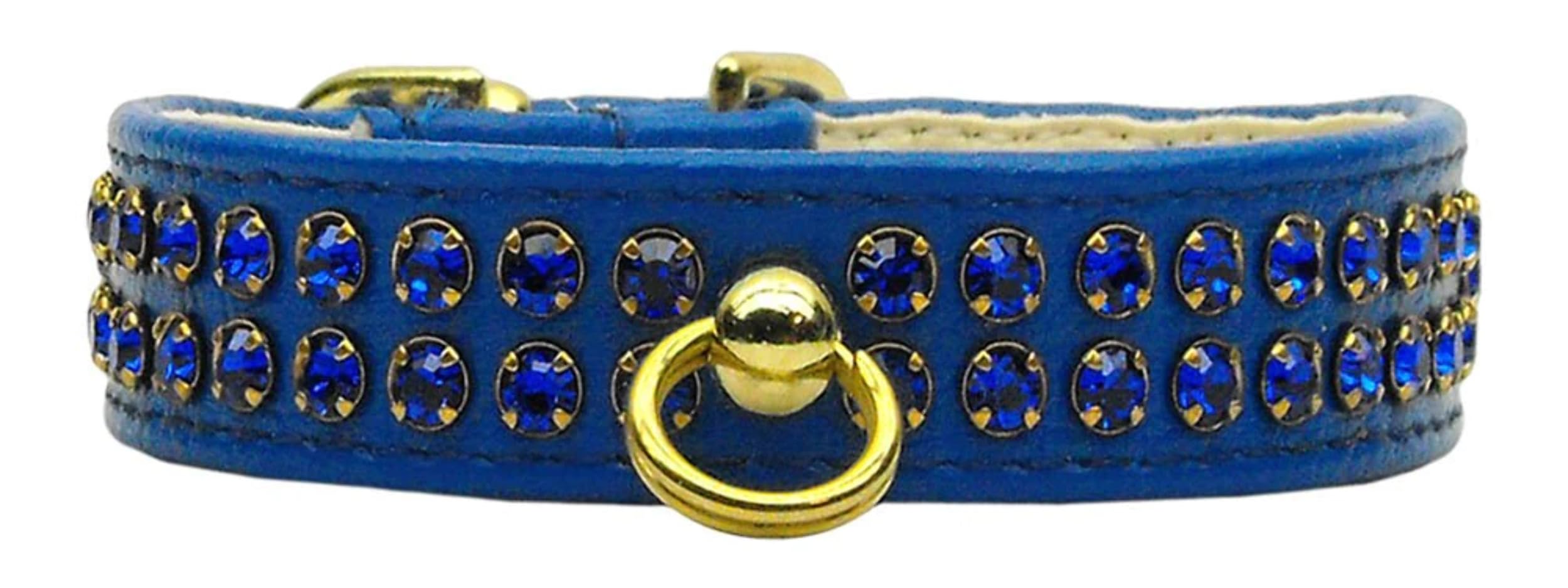 Dog, Puppy & Pet Collar, Fleetwood Rhinestone Pink w/Pink Stones 10