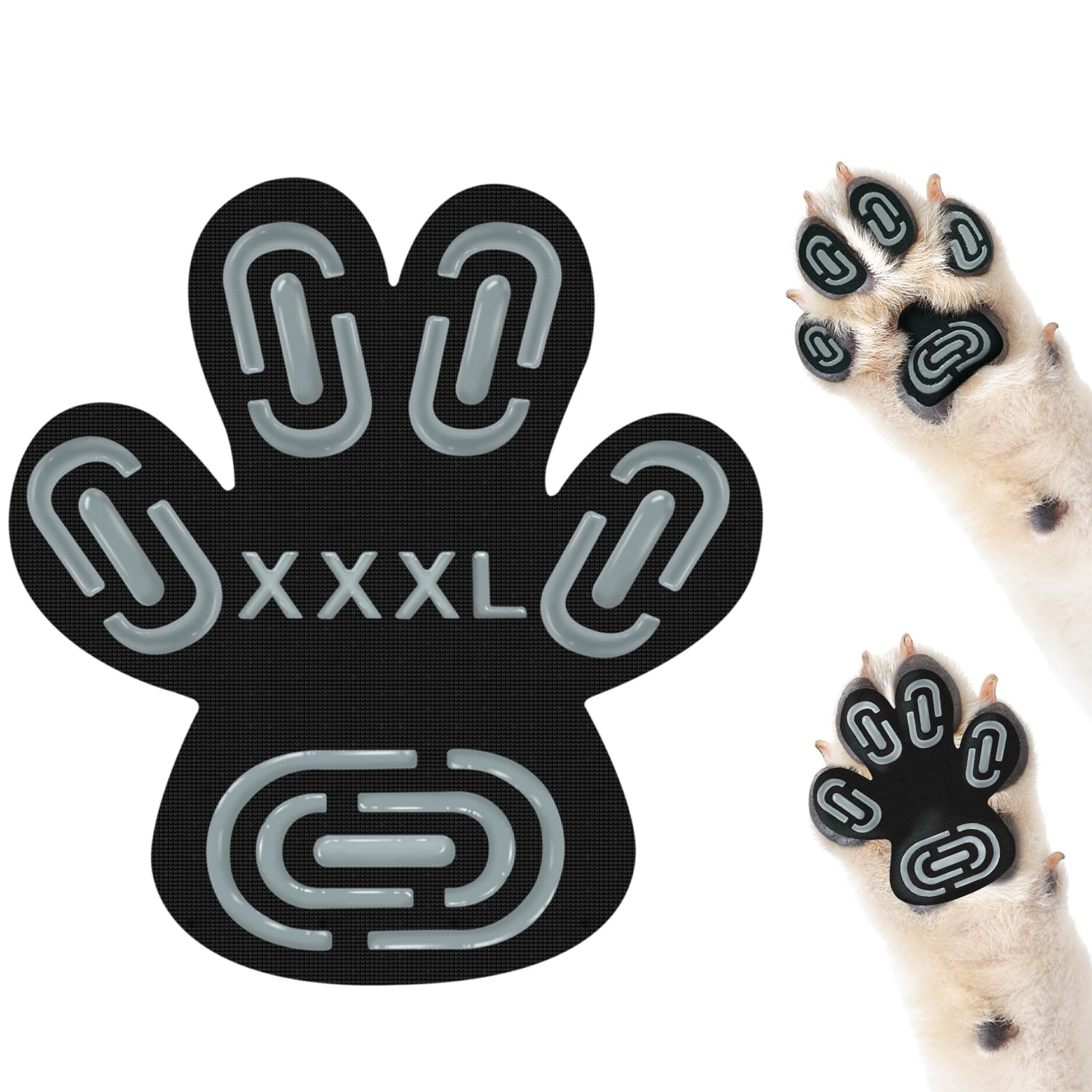 Anti-Slip Dog Paw Protector Pads For Senior Dogs, Dog Paw Adhesive Pads On Hardwood Floor,Senior Pets Essentials With Strong Tra