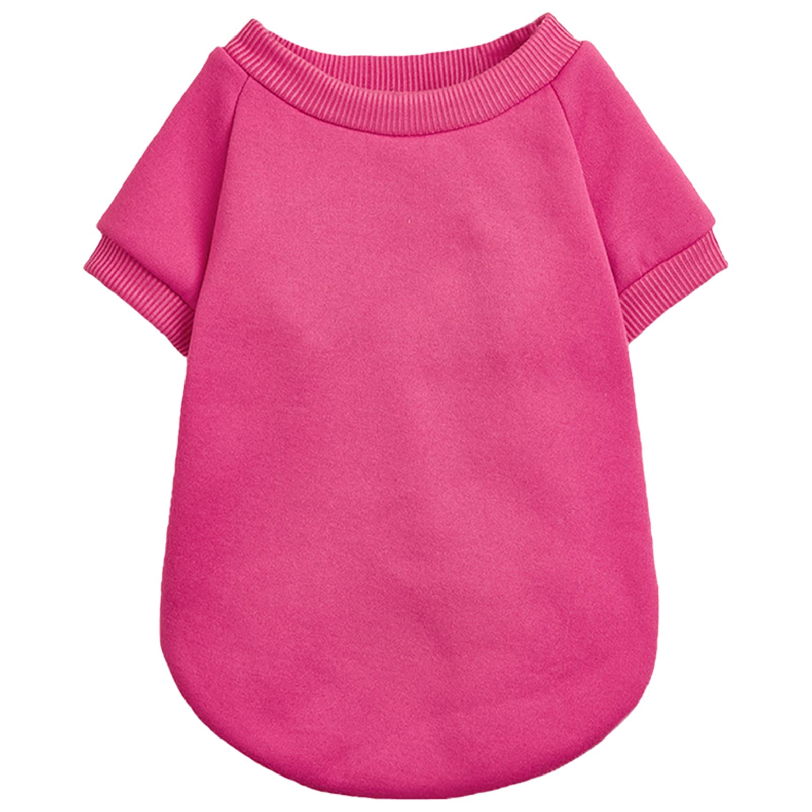 Jouhoi Puppy Sweater For Small Dogs Clothes Warm Winter Cat Clothe Pet Sweatshirt Knitwear Doggie Kitten Clothing, Rose, Xx-Smal