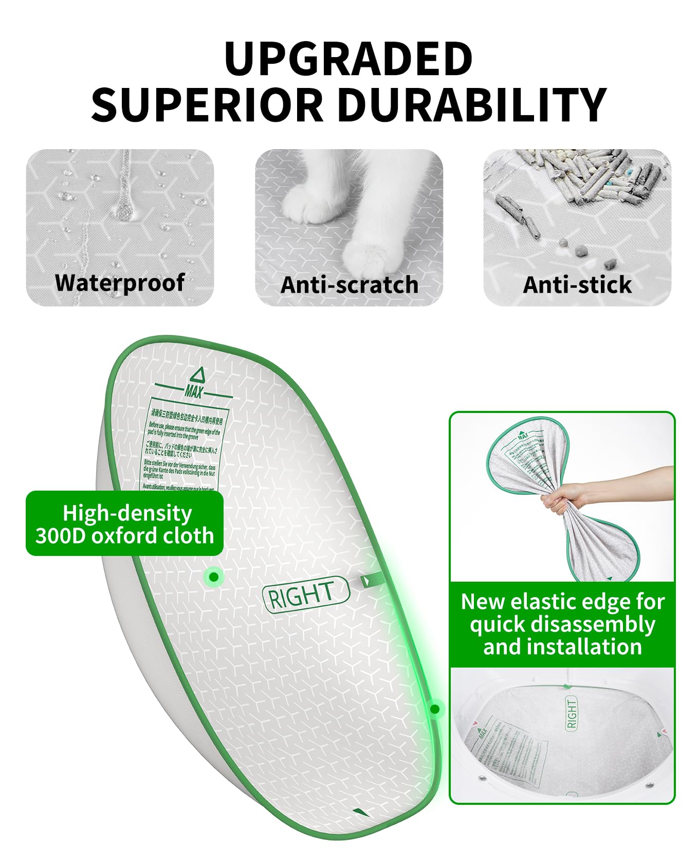 Petkit Puramax 2 Automatic Self Cleaning Litter Box, Upgraded Anti-Leakage Litter Box For Multiple Cats, 2.4G Wifi/Safety Sensor