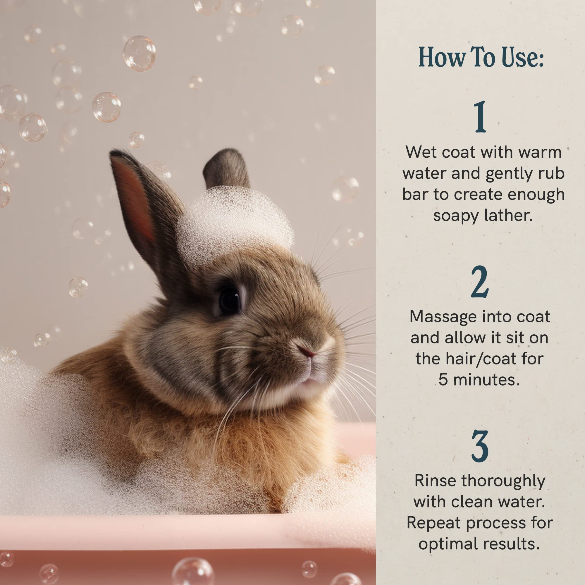 Jrliggett'S Small Animal Hair Shampoo Bar Great For Sensitive Skin | Relieves Dry, Itchy Skin, Hypoallergenic Formula | Biodegra