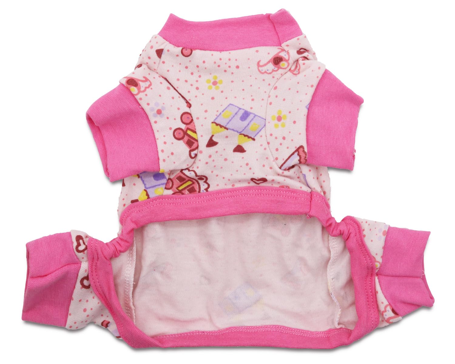 Droolingdog Small Dog Pajamas Dog Pjs For Medium Dogs Doggie Onesie For Small Dogs With Birthday Pattern