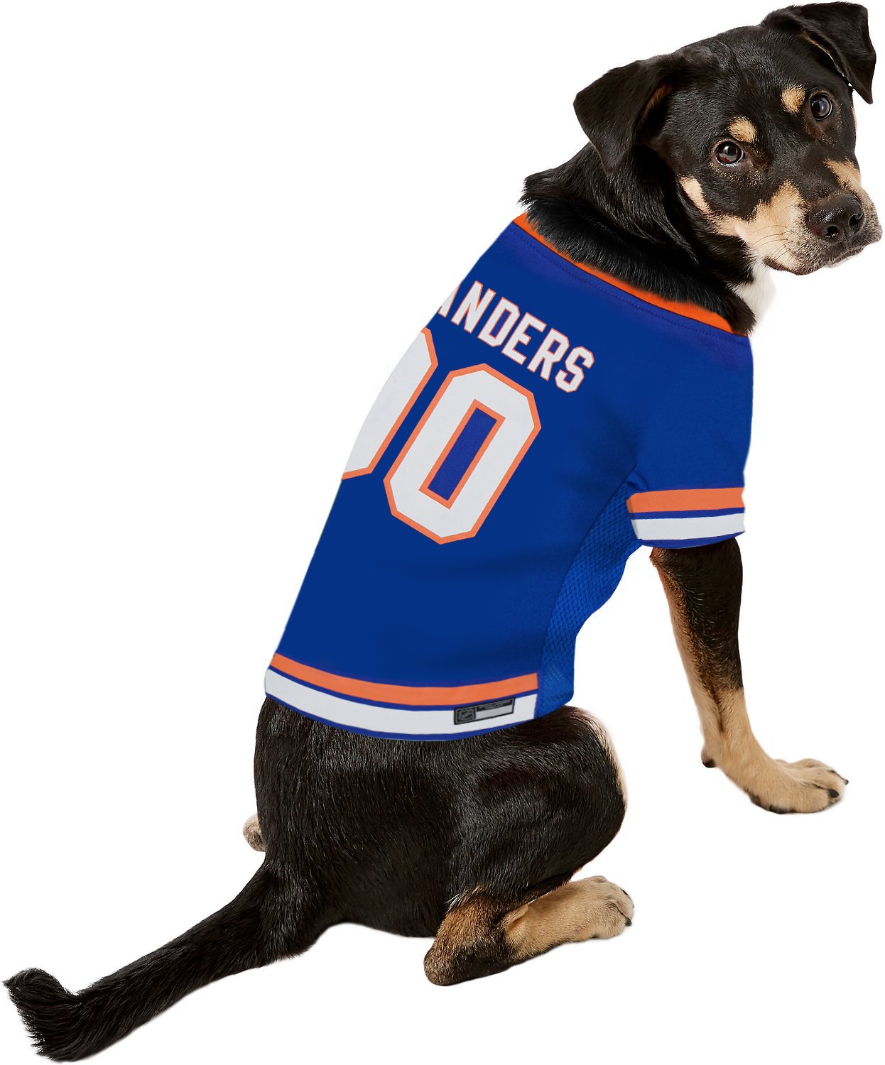 Pets First NHL New York Islanders Jersey for Dogs & Cats, Large. - Let Your Pet be a Real NHL Fan!