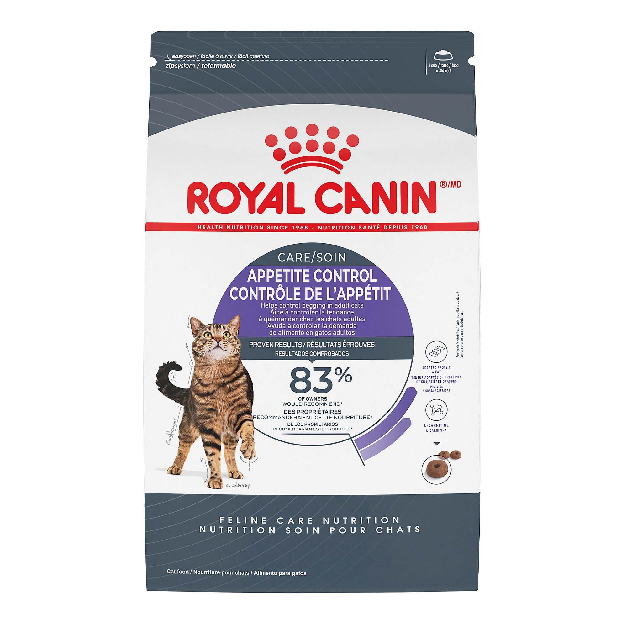 Royal Canin Feline Care Nutrition Appetite Control Care Dry Cat Food, 14 lb