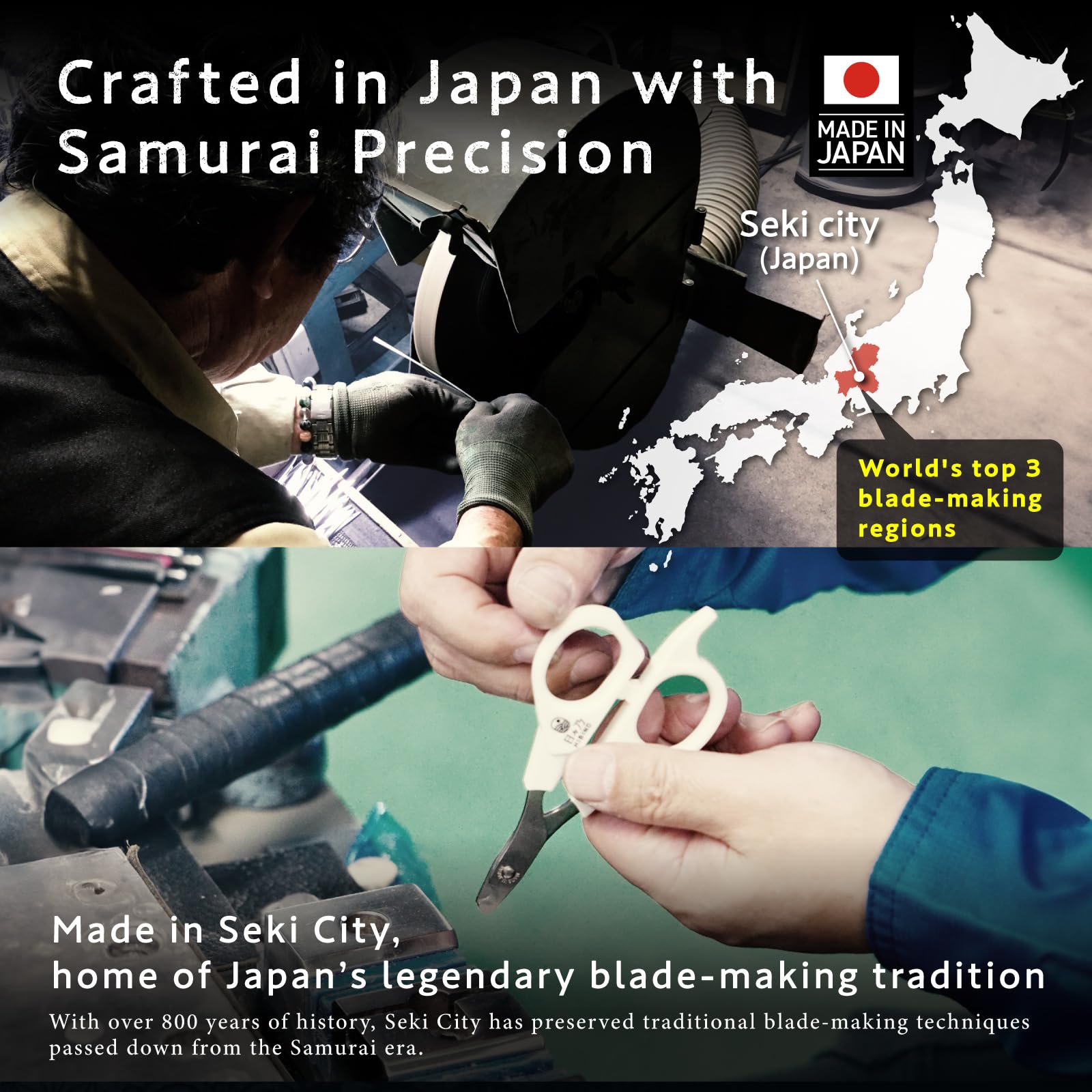 HIBINO Samurai-Grade Cat Nail Clippers | Vet Recommended | Sharper, Quieter & Safer | Precision Blade for Stress-Free Grooming |