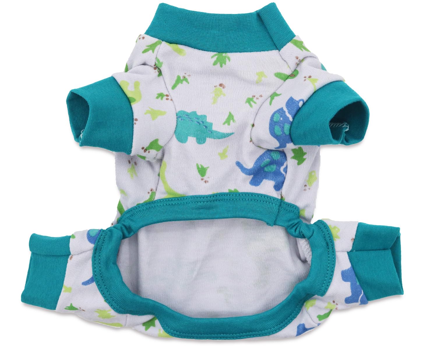 Droolingdog Small Dog Pajamas Dog Pjs For Medium Dogs Doggie Onesie For Small Dogs With Dinosaur Pattern