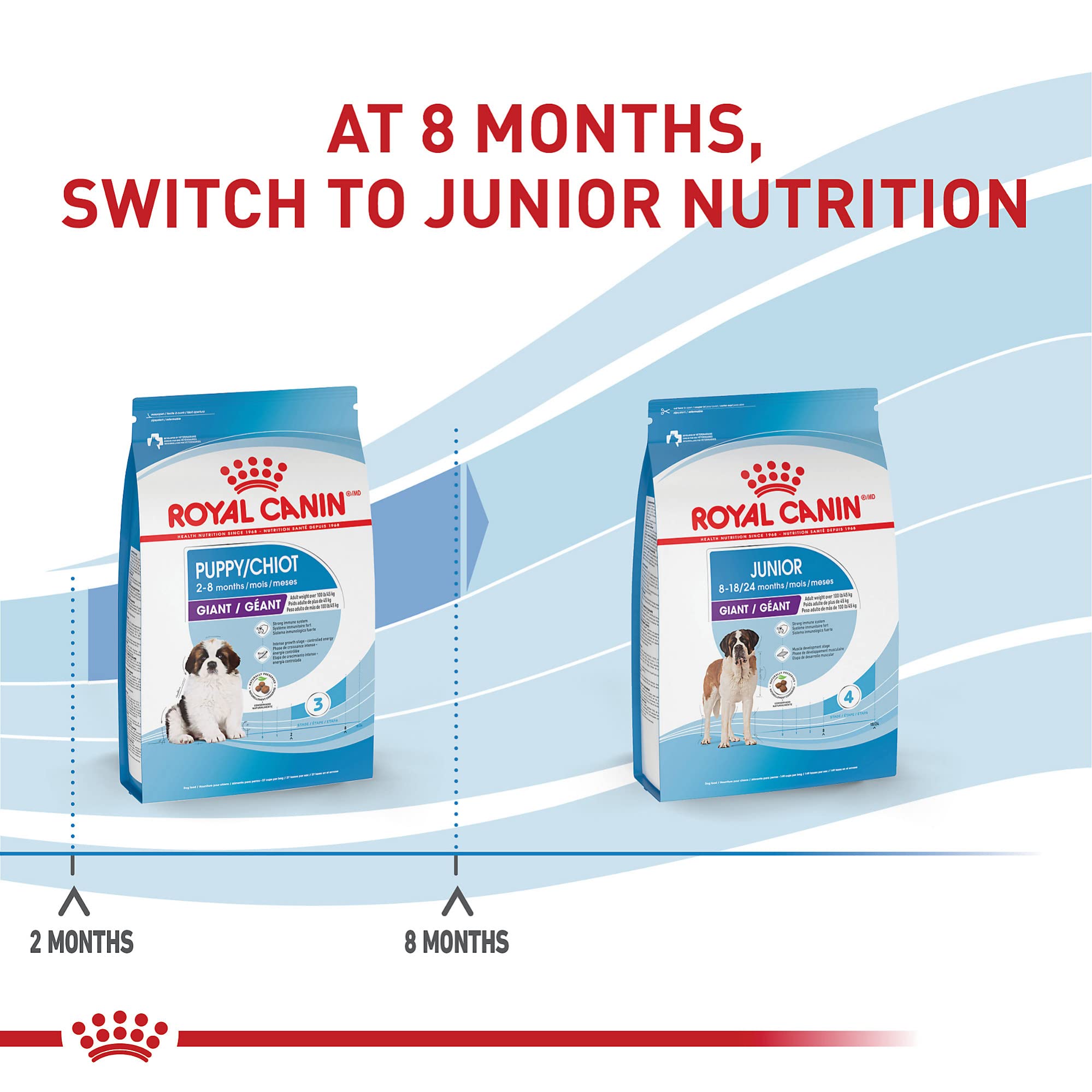 Royal Canin Size Health Nutrition Giant Puppy Dry Dog Food, extra-large Breed Puppy Food Supports Brain Development, Immune Syst