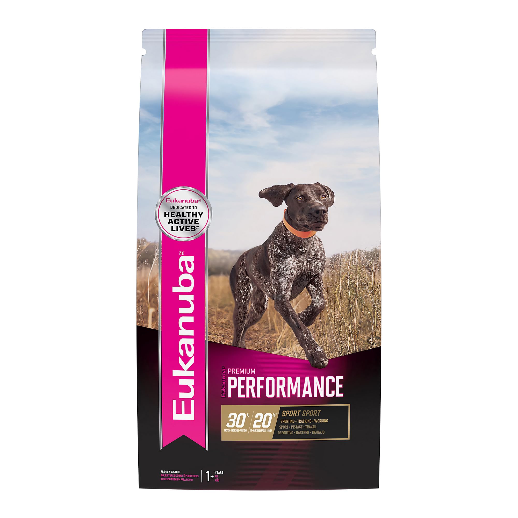 Eukanuba Premium Performance 30/20 Sport Dry Dog Food, 14 lb