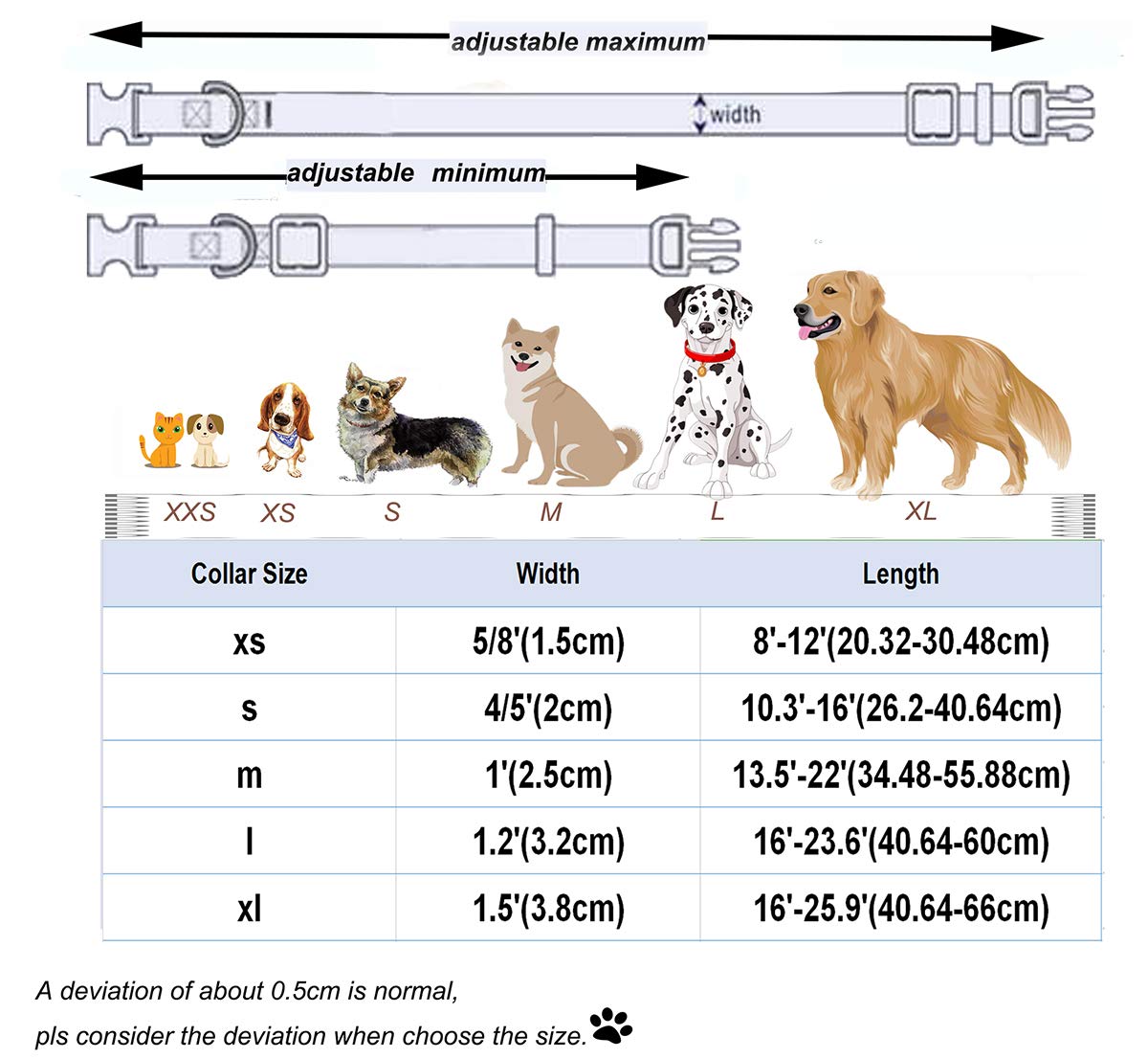 Dogwong Hemp Cotton Dog Collar With Bow Blue Pet Collar Durable Adjustable Puppy Collar For Small Medium Large Dogs