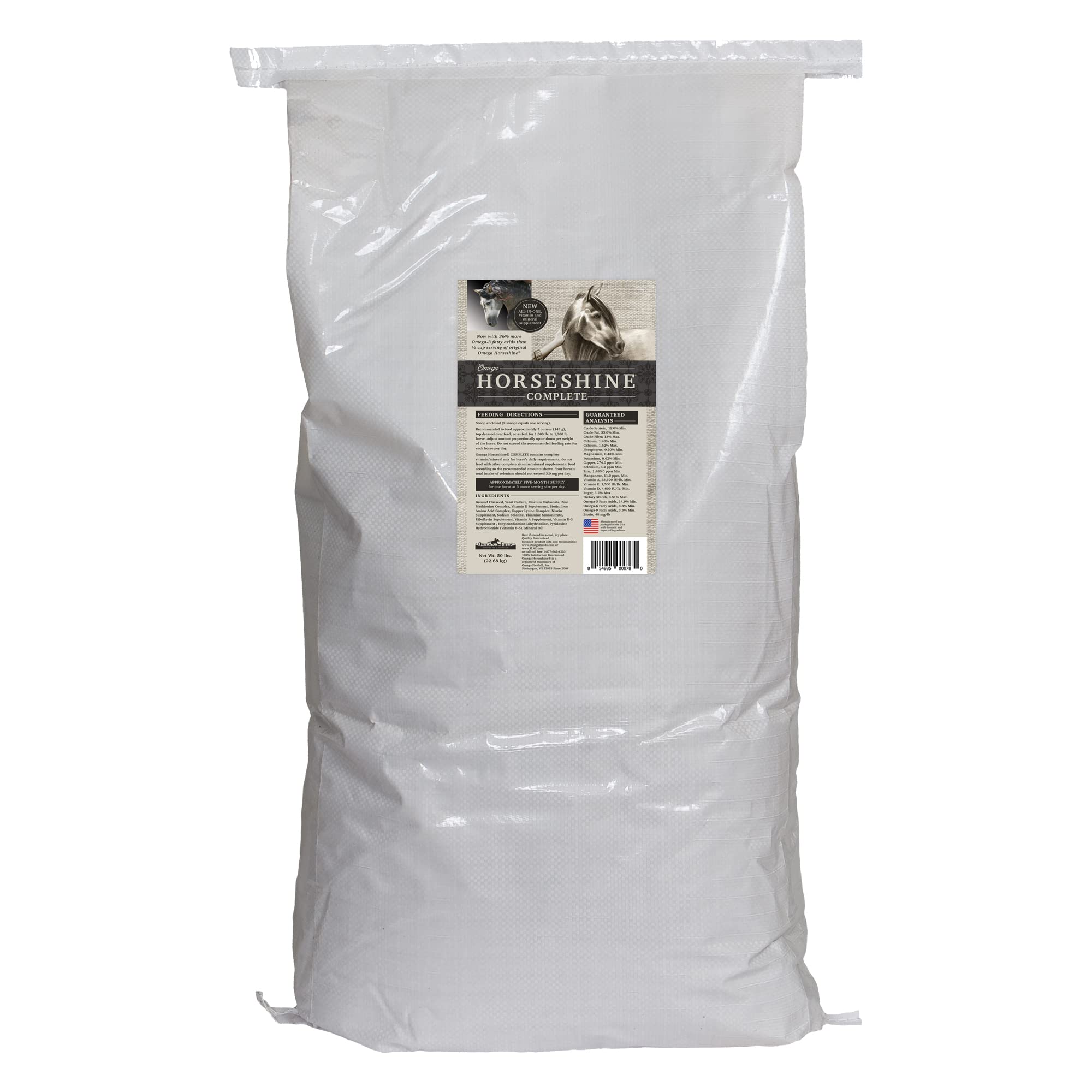 Omega Horseshine Complete 45 lb. Bag