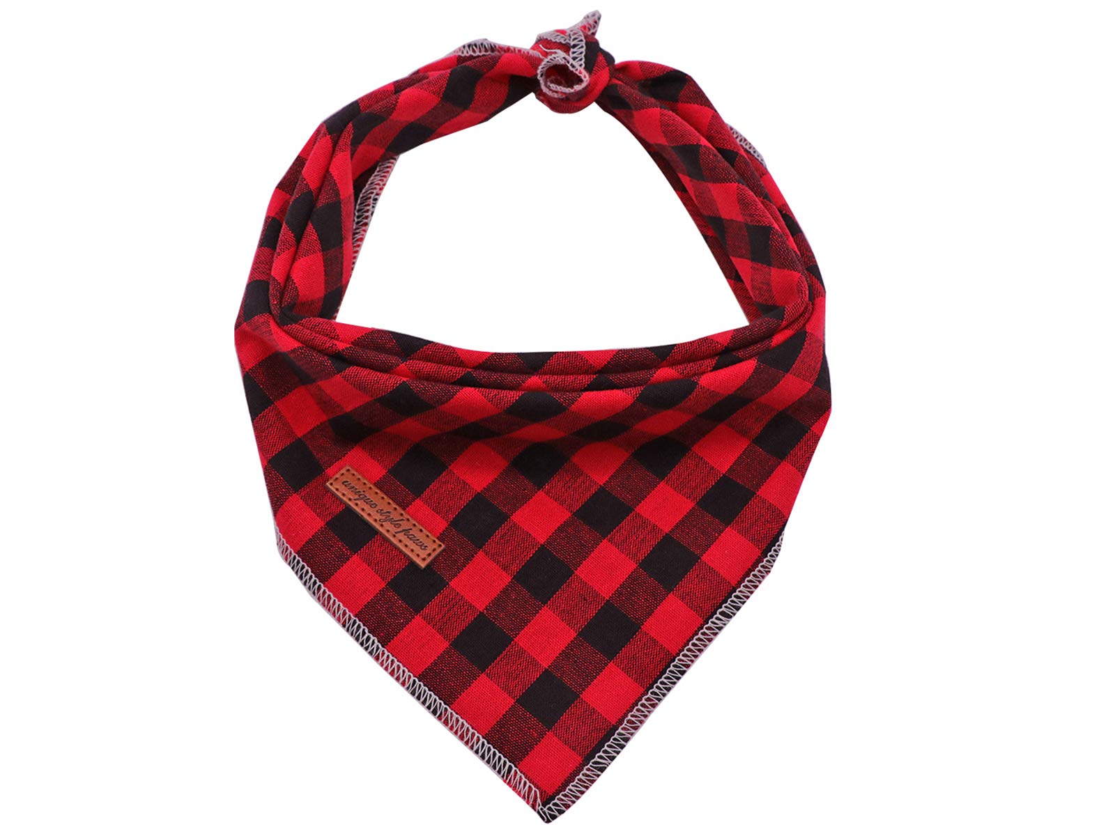 Unique Style Paws Dog Bandanas 1Pc Washable Cotton Triangle Dog Scarfs For Small Medium Large Dogs And Cats
