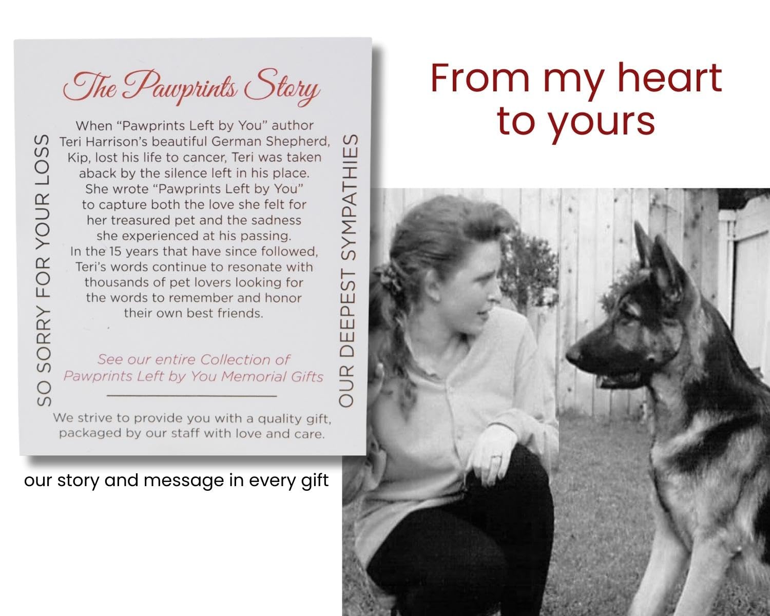 Pet Memorial Ornament - 3' Metal Casted Paw Print Design Ornament With Ash Vial - Beautiful Remembrance Gift For A Grieving Pet Owner - Includes Pawprints Left By You Poem Card