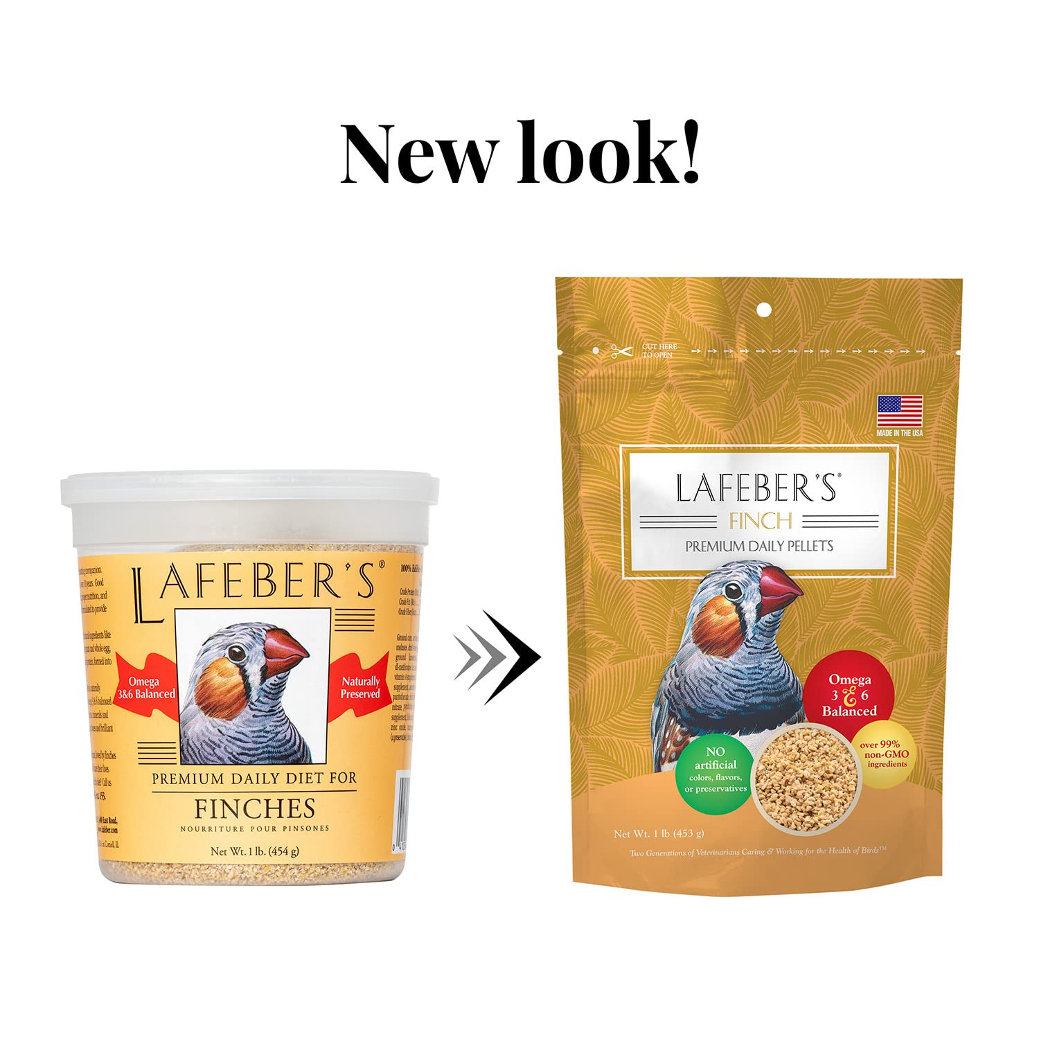 LAFEBERS Finch Premium Daily Diet (Classic, 1 lb)
