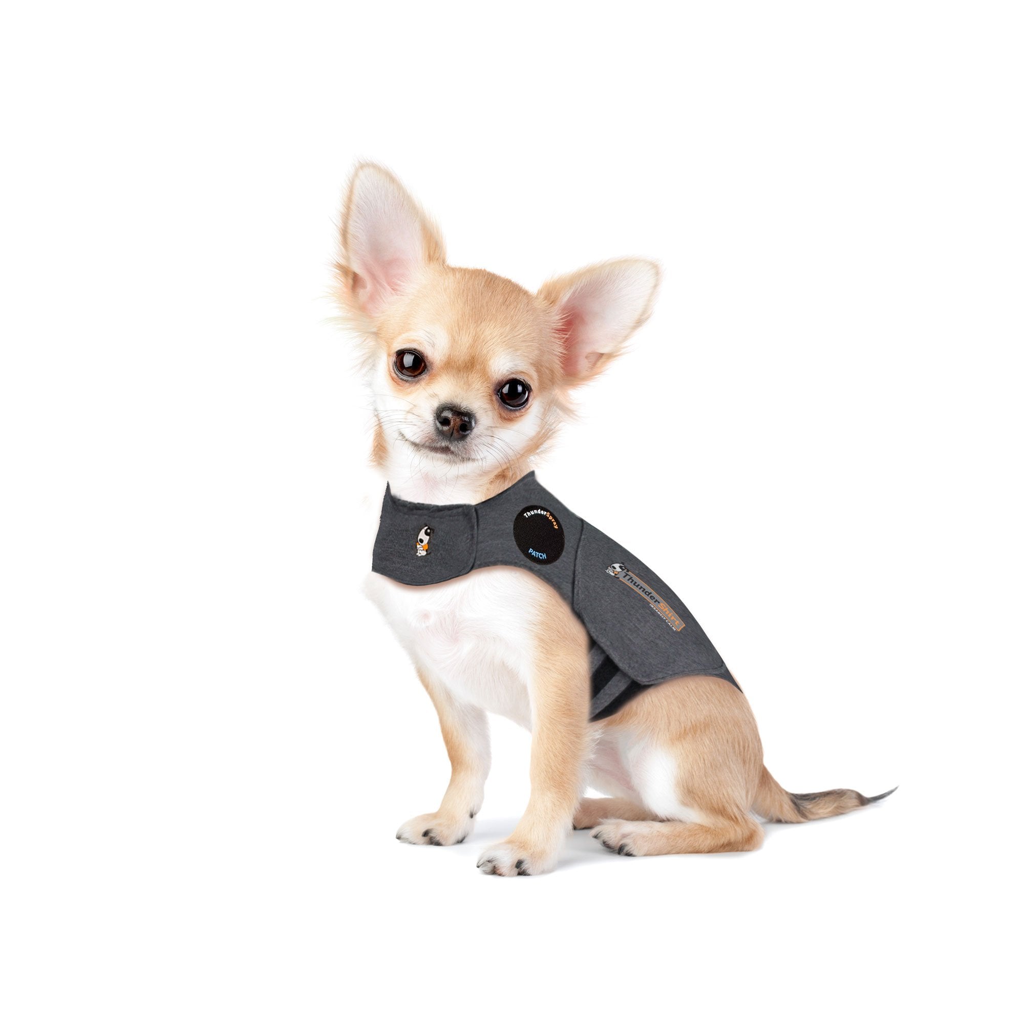 ThunderShirt for Dogs, XX Small, Heather Gray Classic - Dog Anxiety Relief Calming Vest