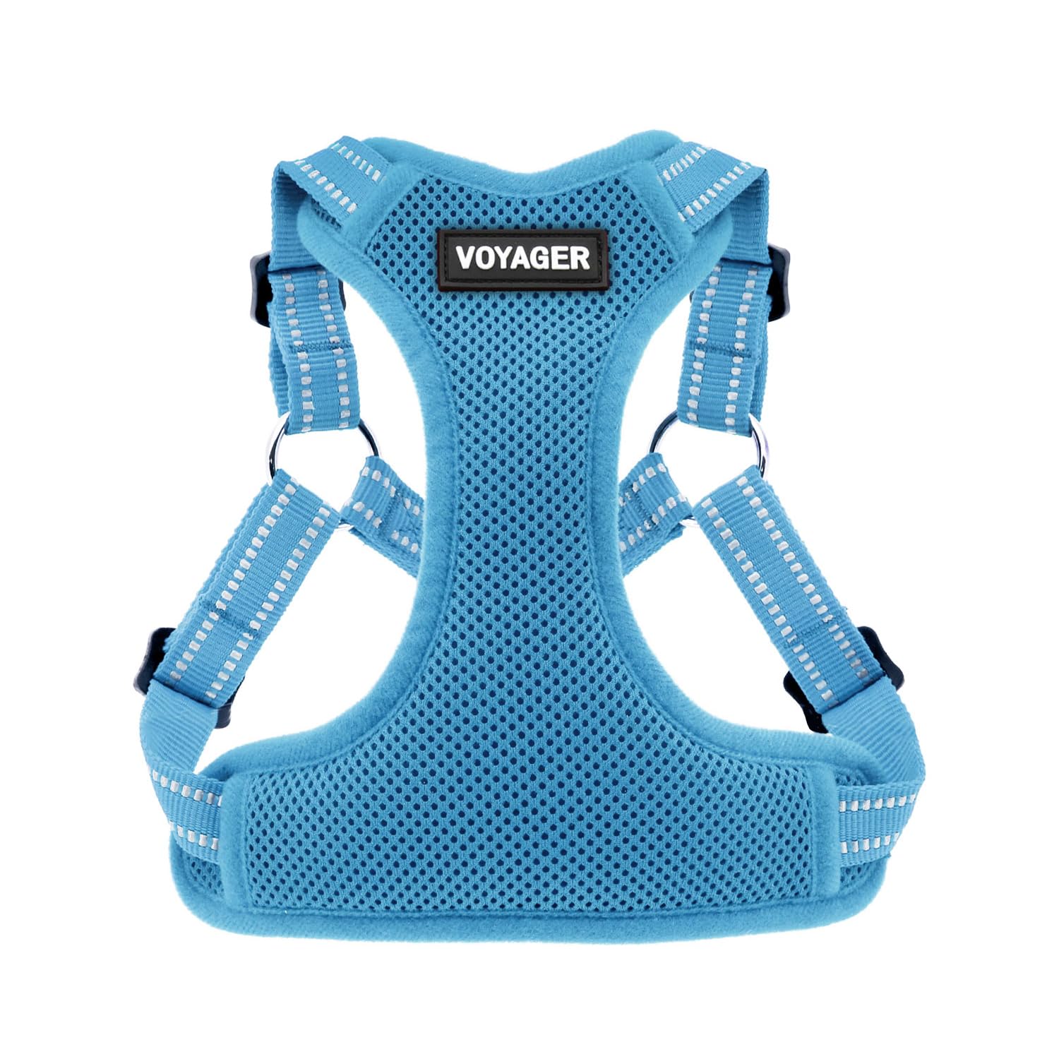 Best Pet Supplies Voyager Adjustable Dog Vest Harness Breathable No Pull Harness for Small, Medium, Large Dogs, Harness for Walk