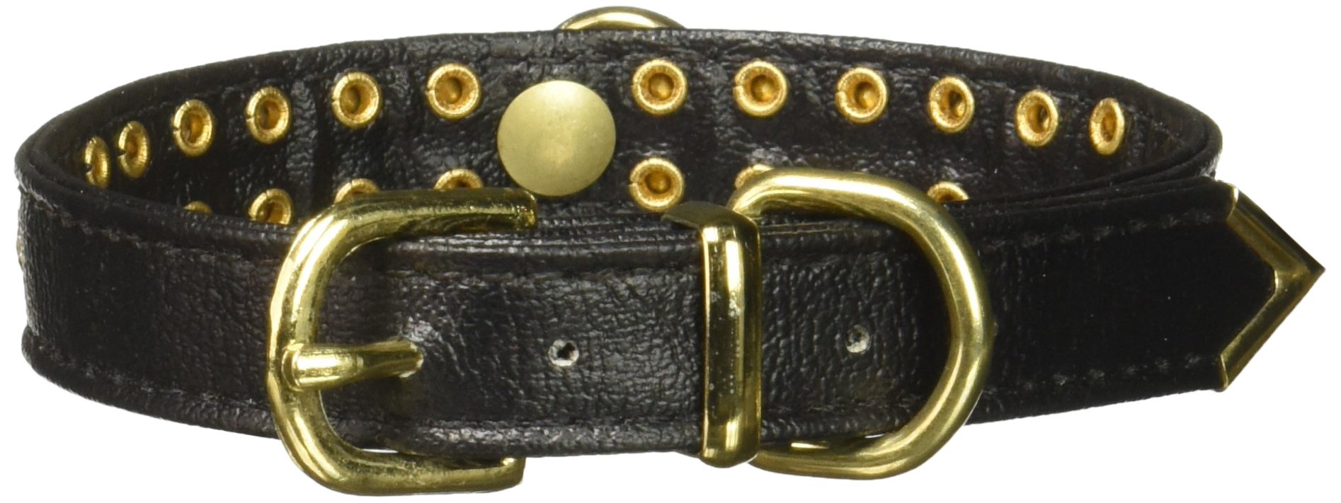 Dog, Puppy & Pet Collar, &quot;#31 Clear Crystal Jewelry Set&quot; Black 12