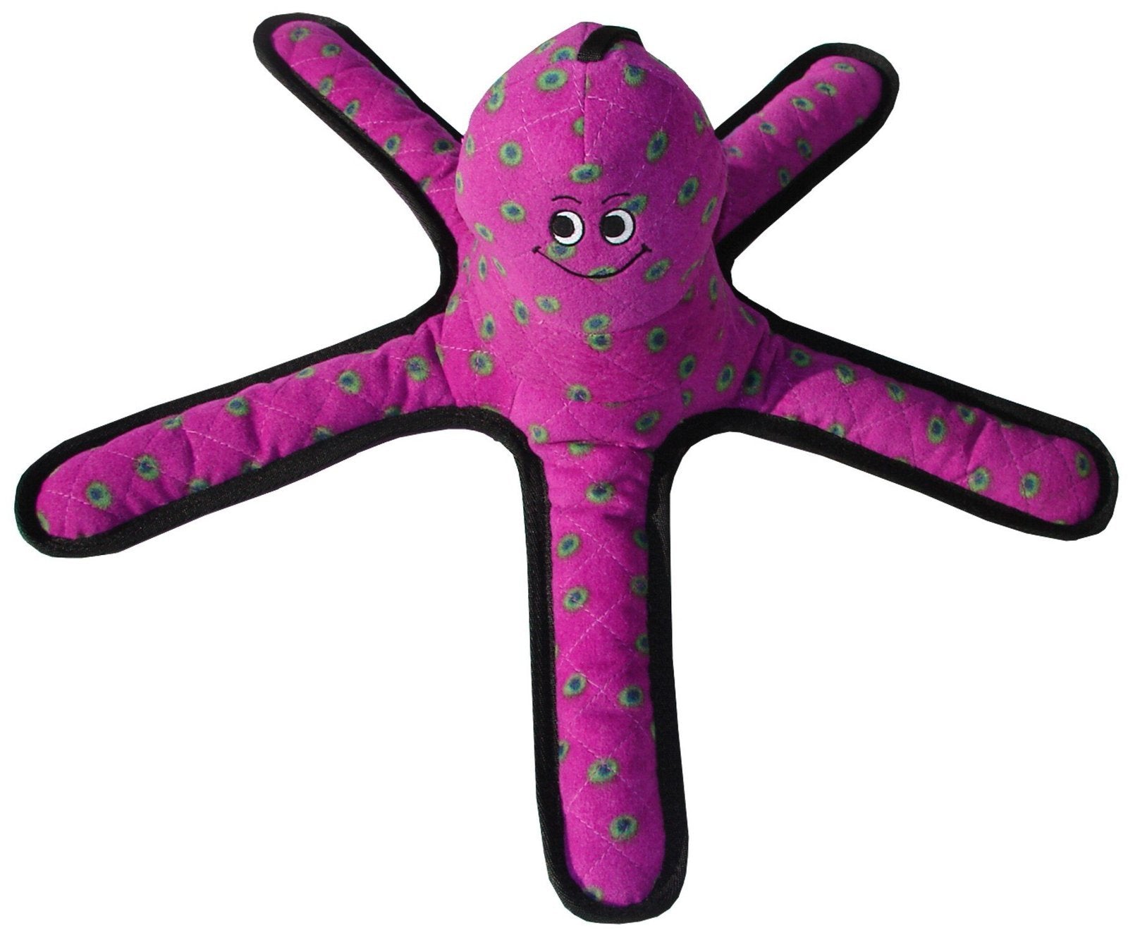 Tuffy - World'S Tuffest Soft Dog Toy - Ocean Creature Octopus - Squeakers - Multiple Layers. Made Durable, Strong & Tough. Inter