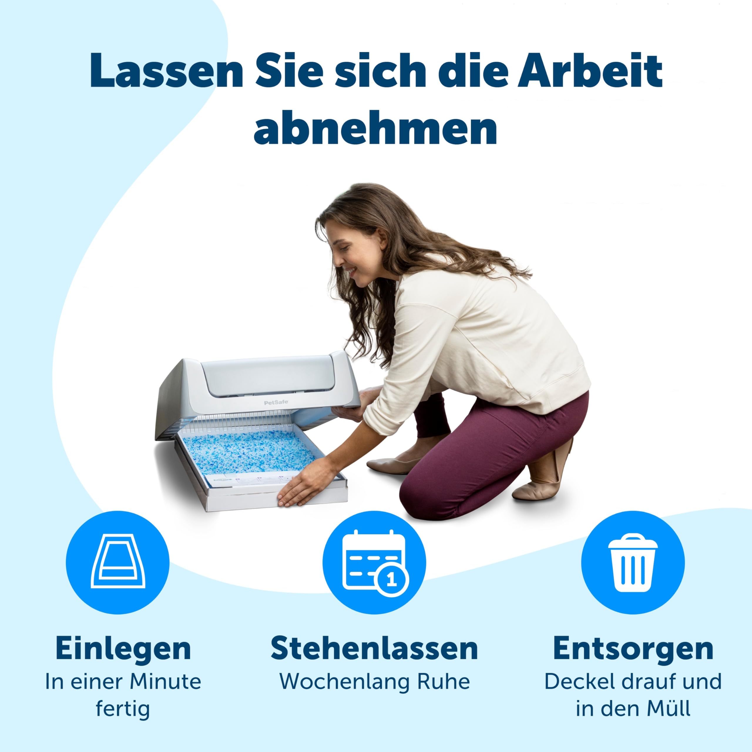 Scoopfree Litter Tray Refills With Premium Blue Crystals 1 Ct