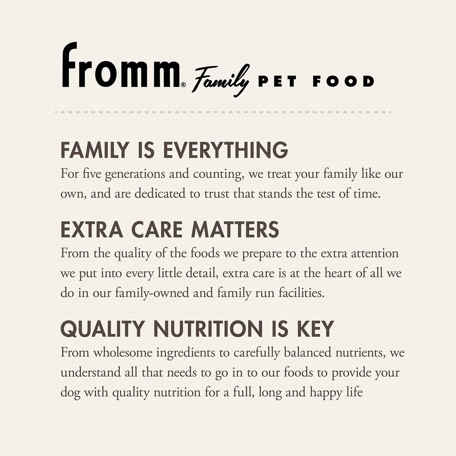 Fromm Classics Adult Dry Dog Food, 5 lb.