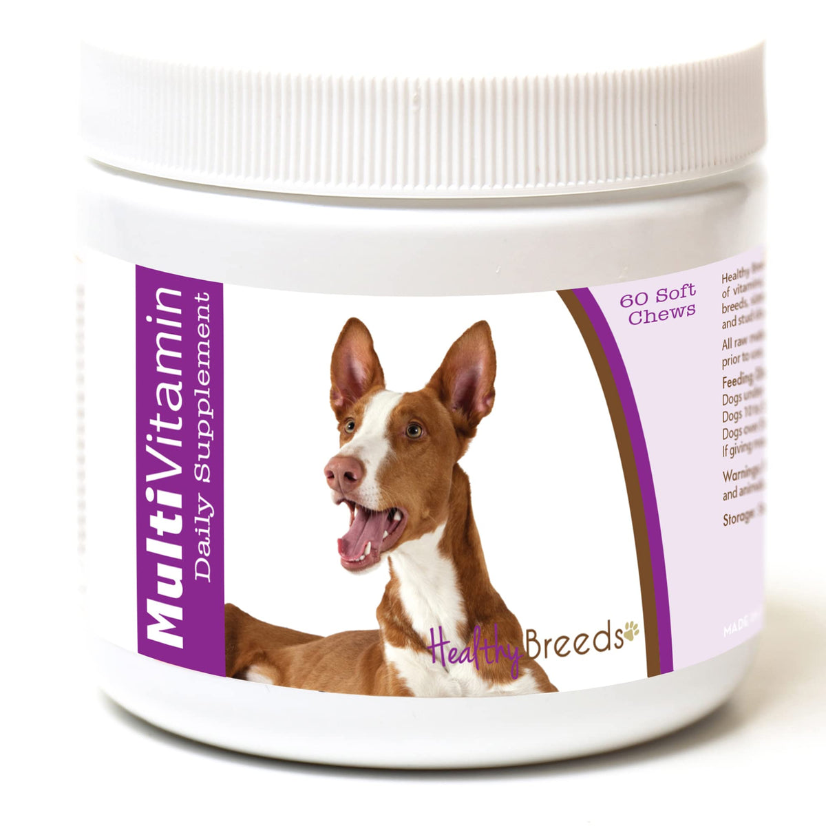 Healthy Breeds Ibizan Hound Multi-Vitamin Soft Chews 60 Count