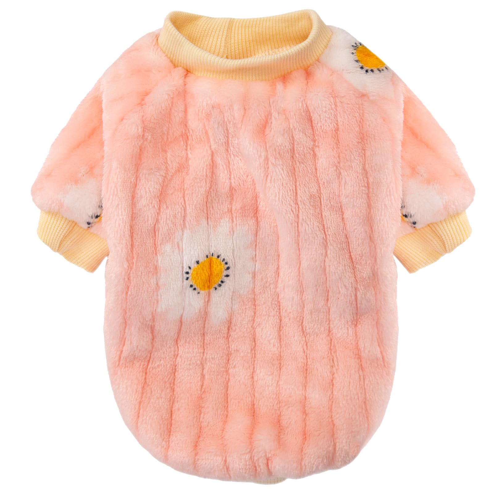 Fabricastle Small Dog Sweaters, 3-Pack Dog Clothes For Small Dogs Girl & Cats, Ultra Soft And Warm Pet Coats, Winter Pet Jacket,