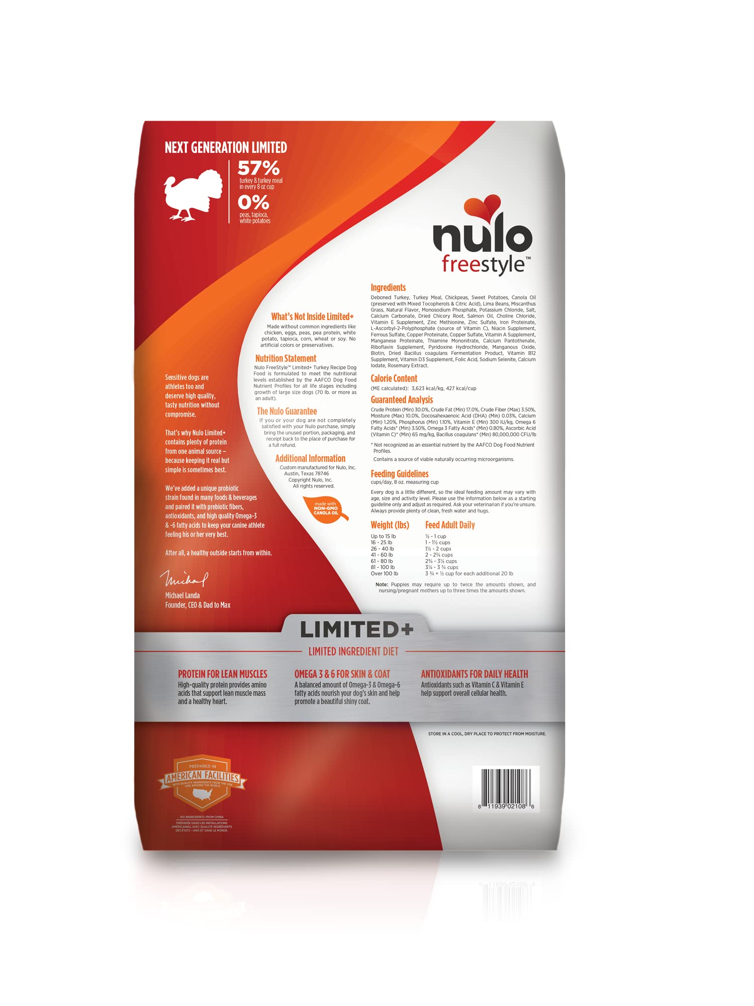 Nulo Freestyle All Breed Dog Food, Premium Allergy Friendly Adult & Puppy Grain-Free Dry Kibble Dog Food, Single Animal Protein
