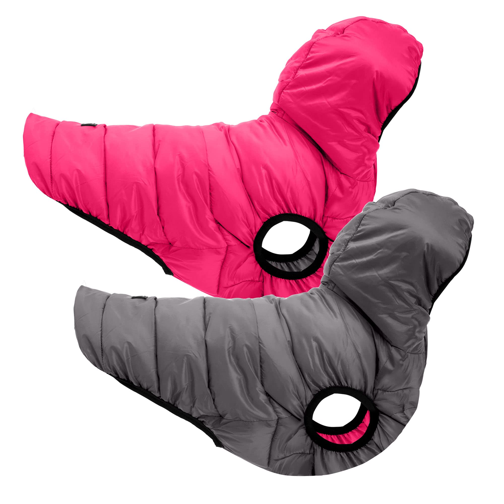 Pawtitas Reversible Dog Windproof Jacket | Water Resistant | Dog Coat For Winter To Keep Your Puppy Warm For Cold Weather Jacket